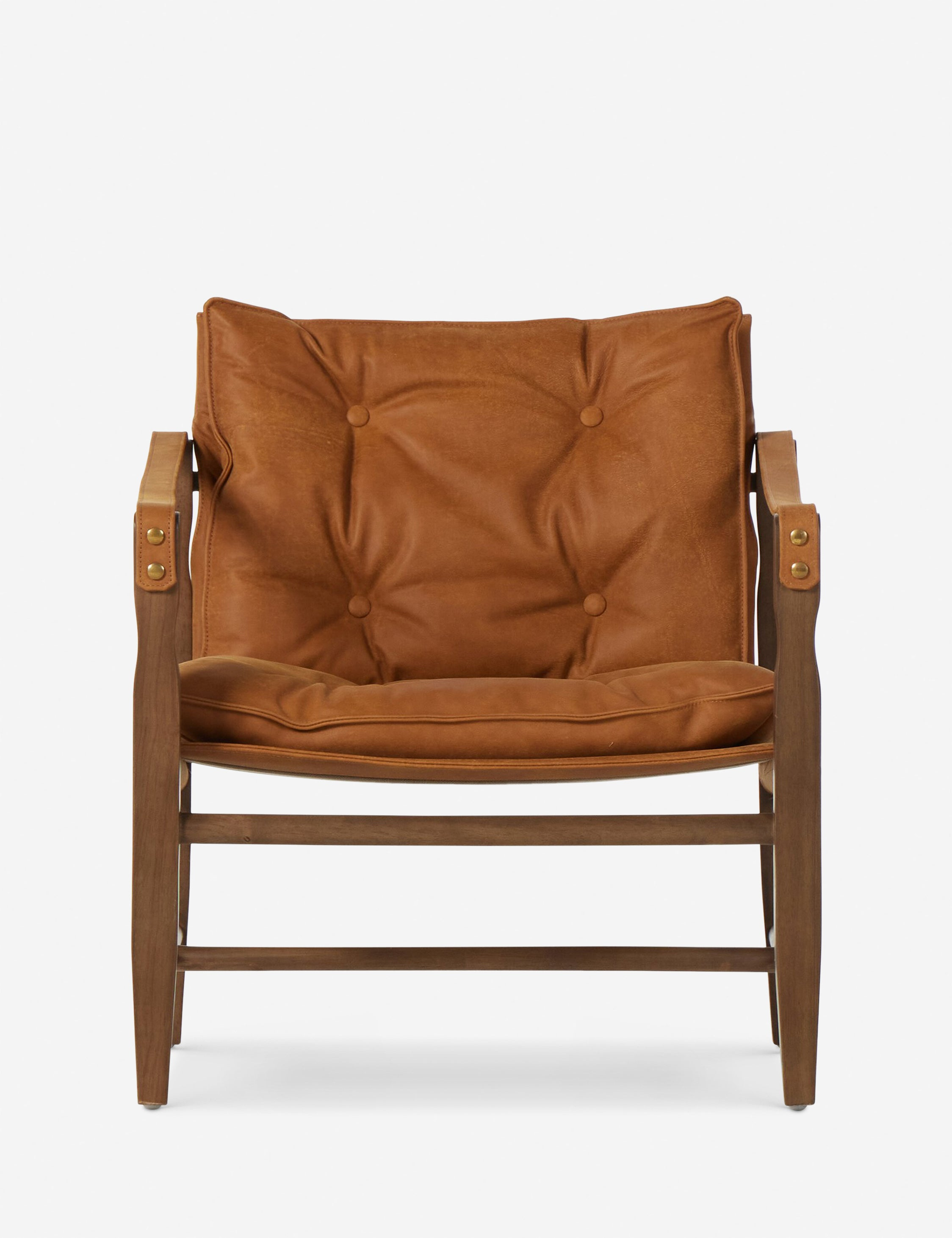 Caruso Accent Chair - Cognac Leather