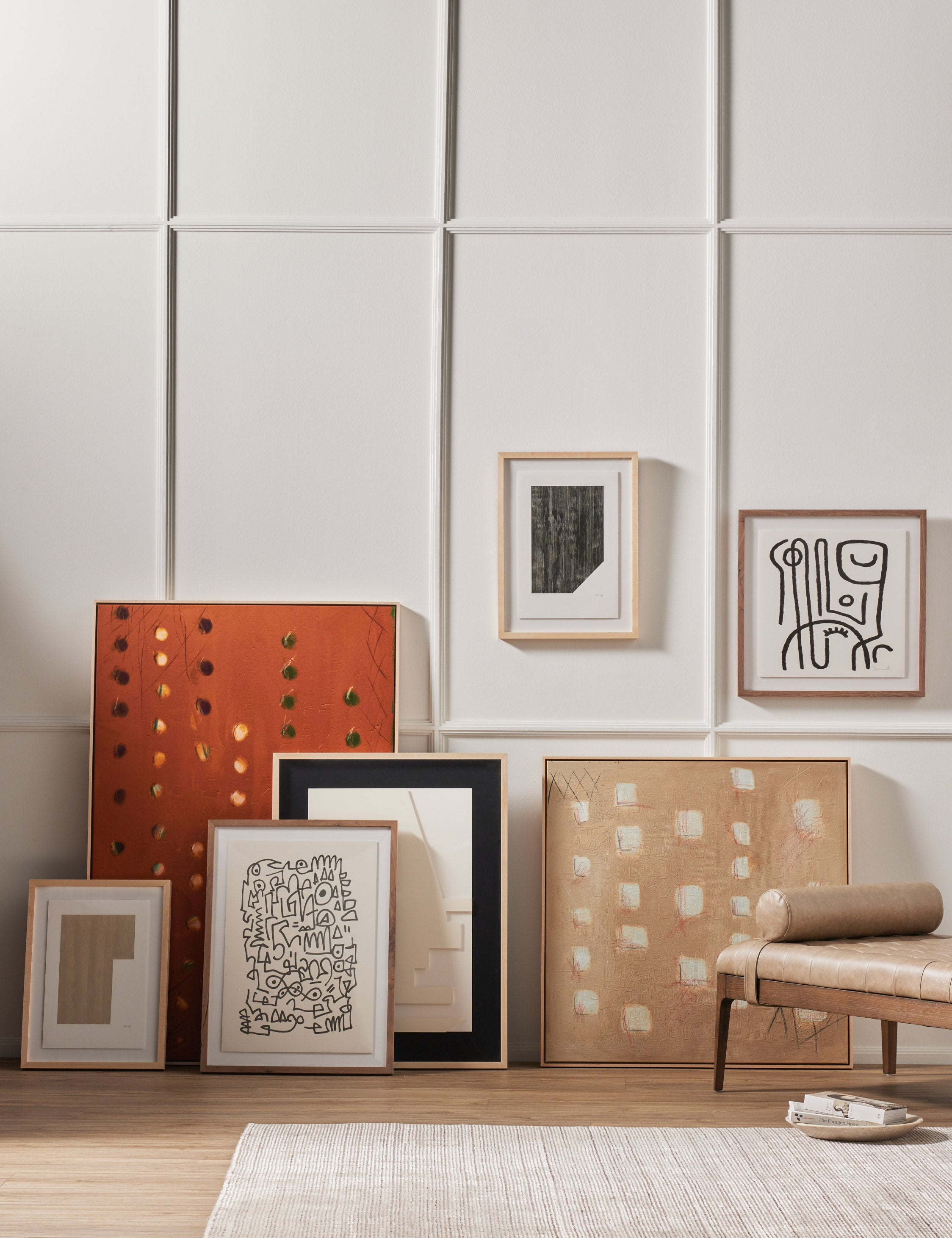 X Spot Rust Wall Art by Jamie Beckwith - 36" x 24"