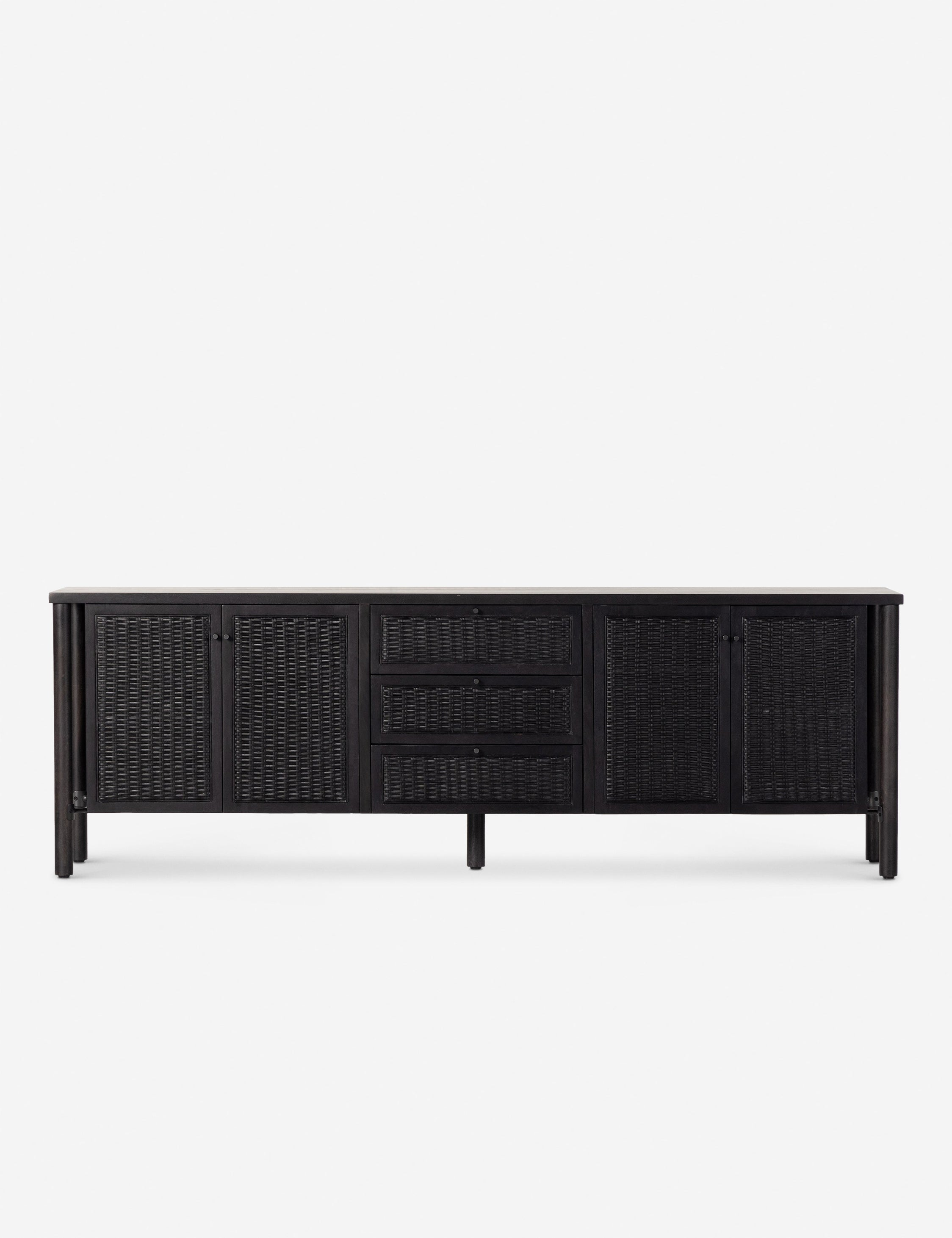 Isaura Media Console - Black