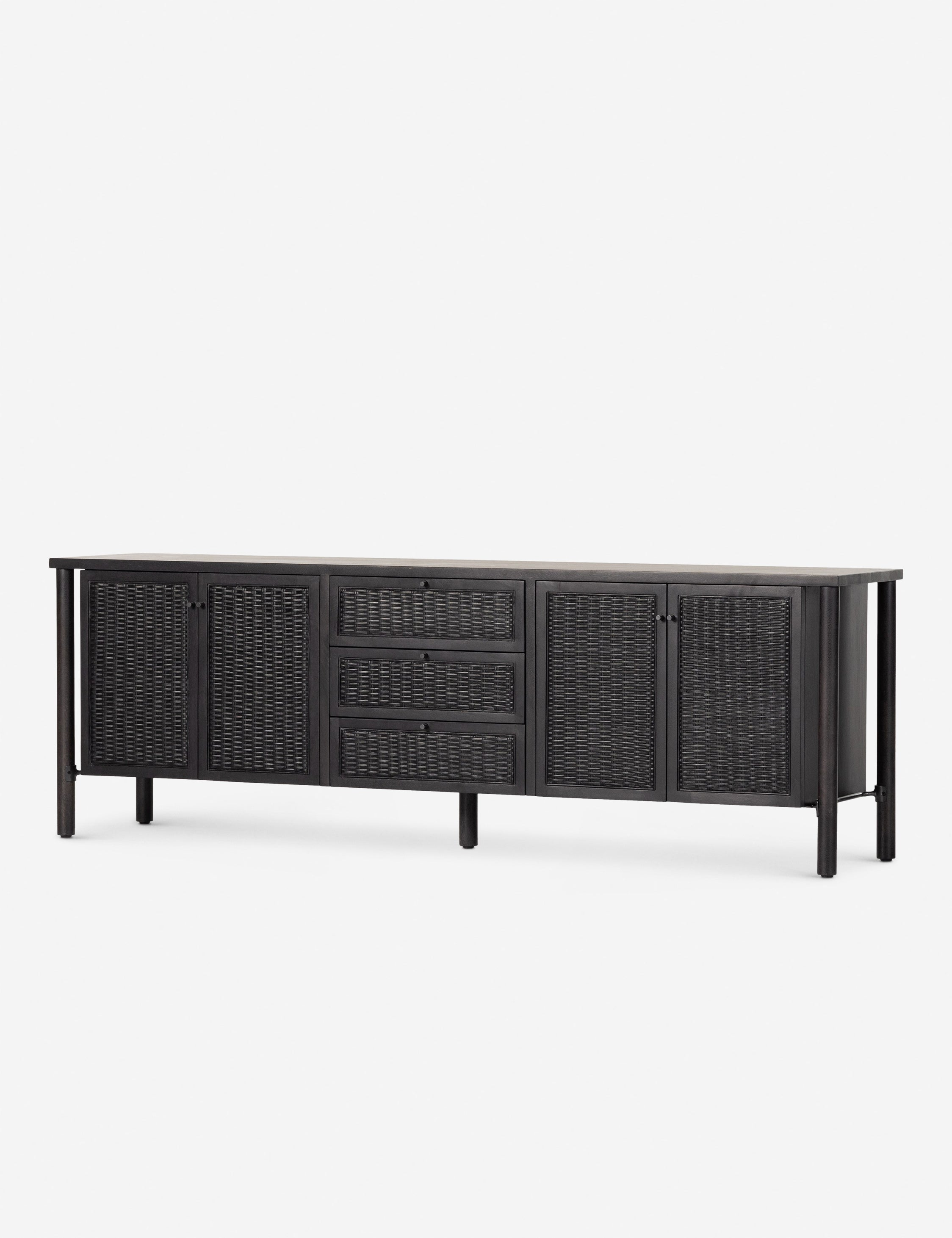 Isaura Media Console - Black