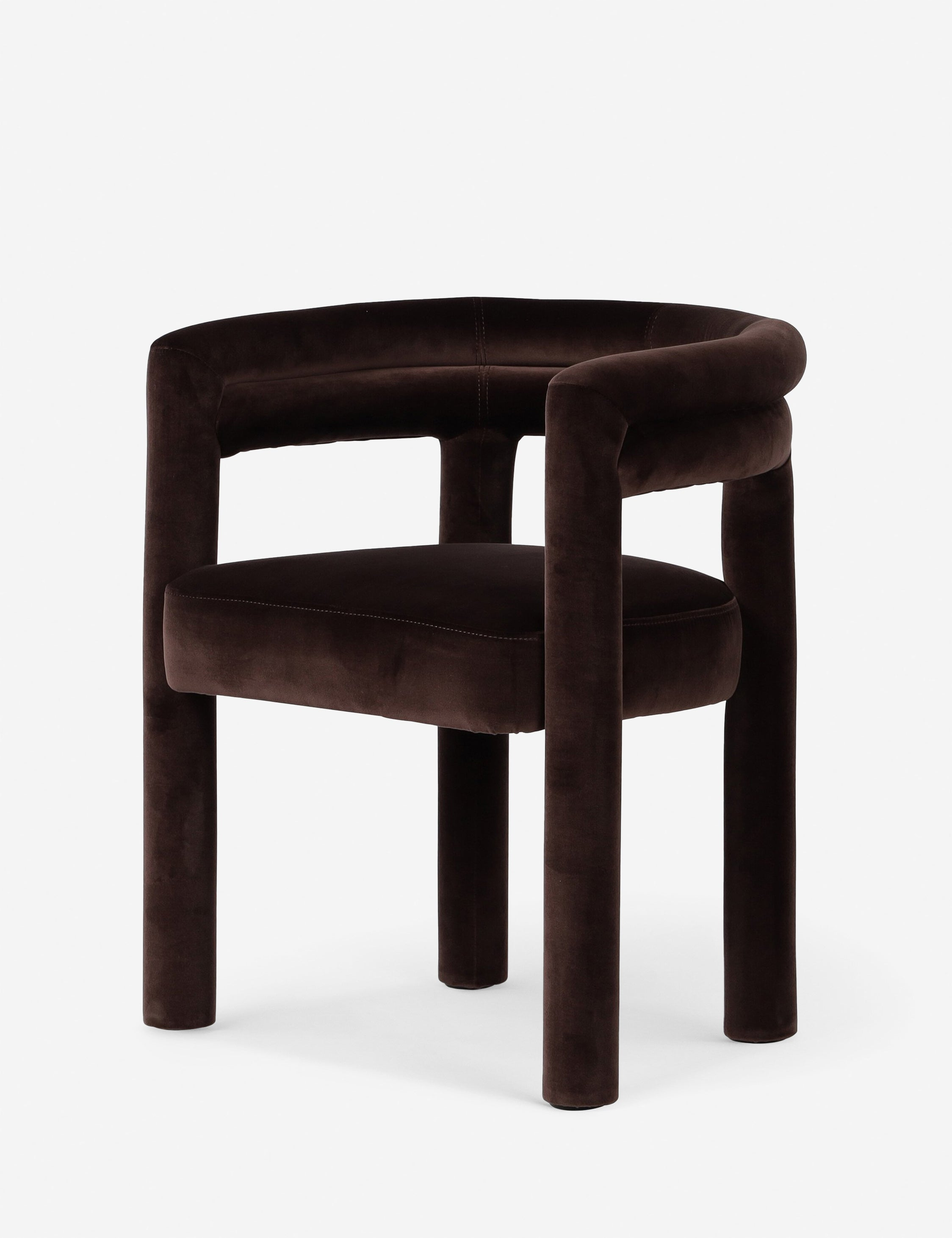 Sola Dining Chair - Chocolate Velvet