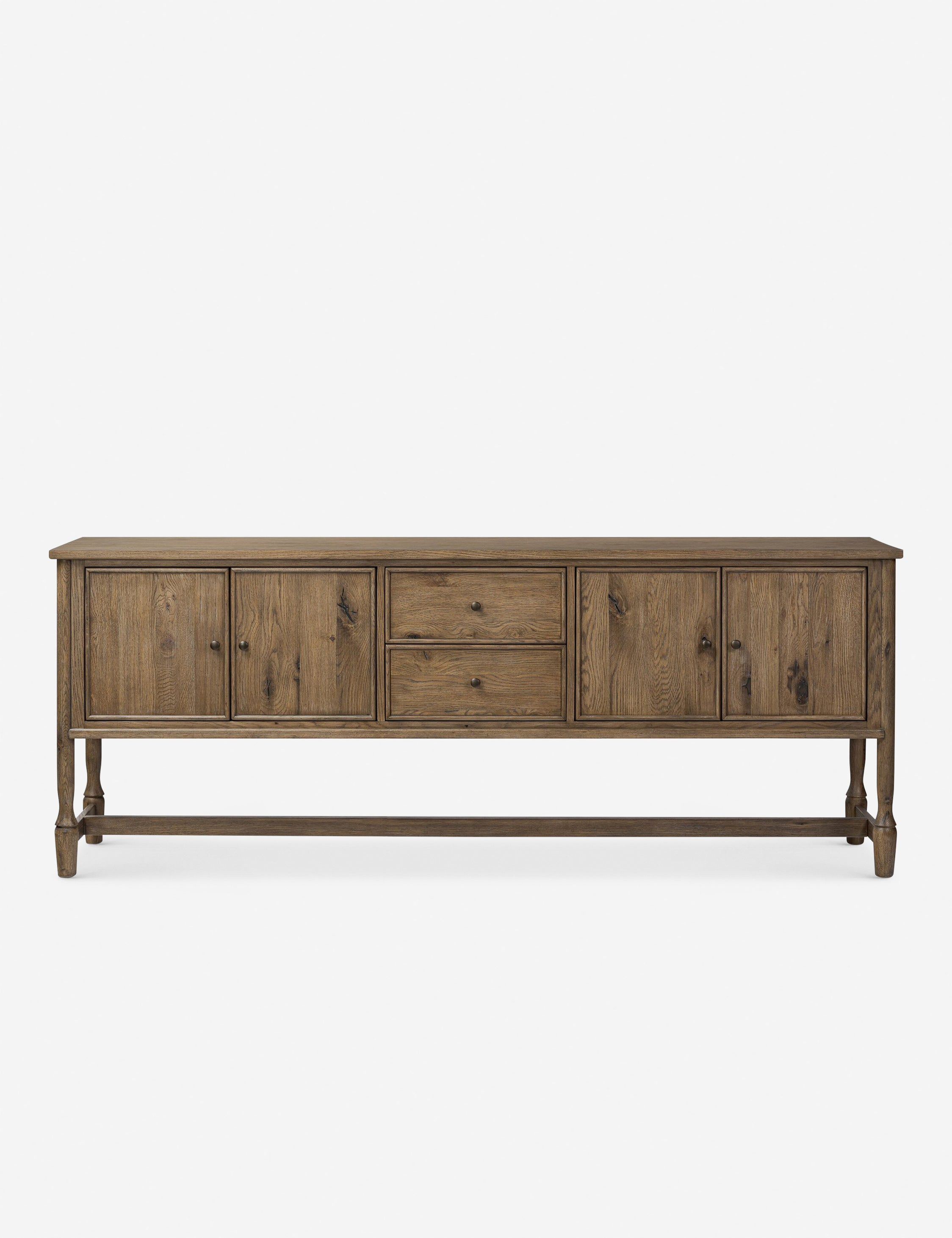 Bari Sideboard by Amber Lewis x Four Hands - Weathered Oak / 84"W