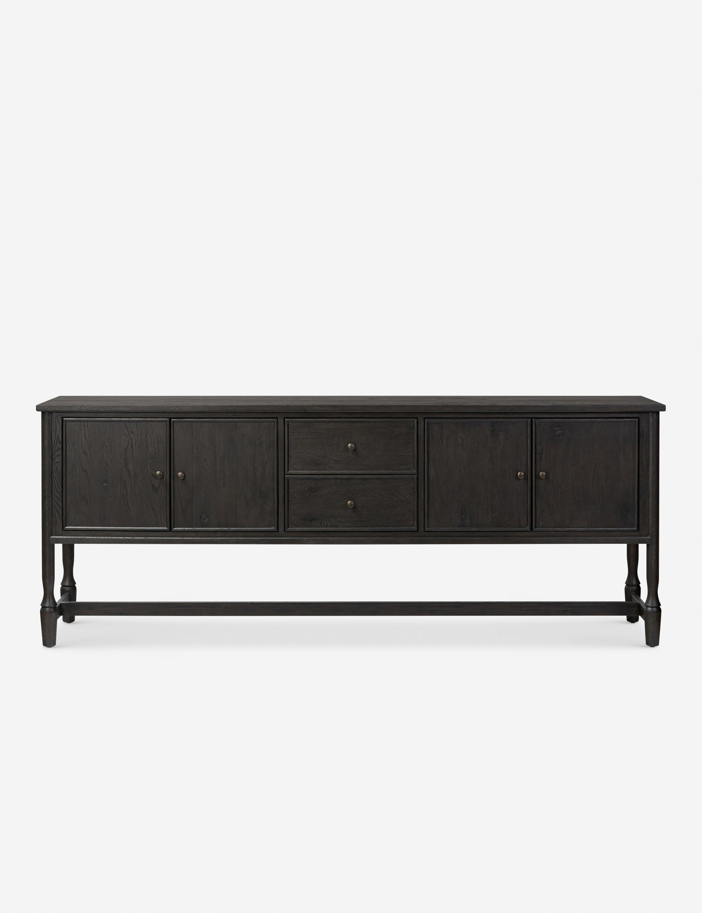 Bari Sideboard by Amber Lewis x Four Hands - Smoked Black / 84"W