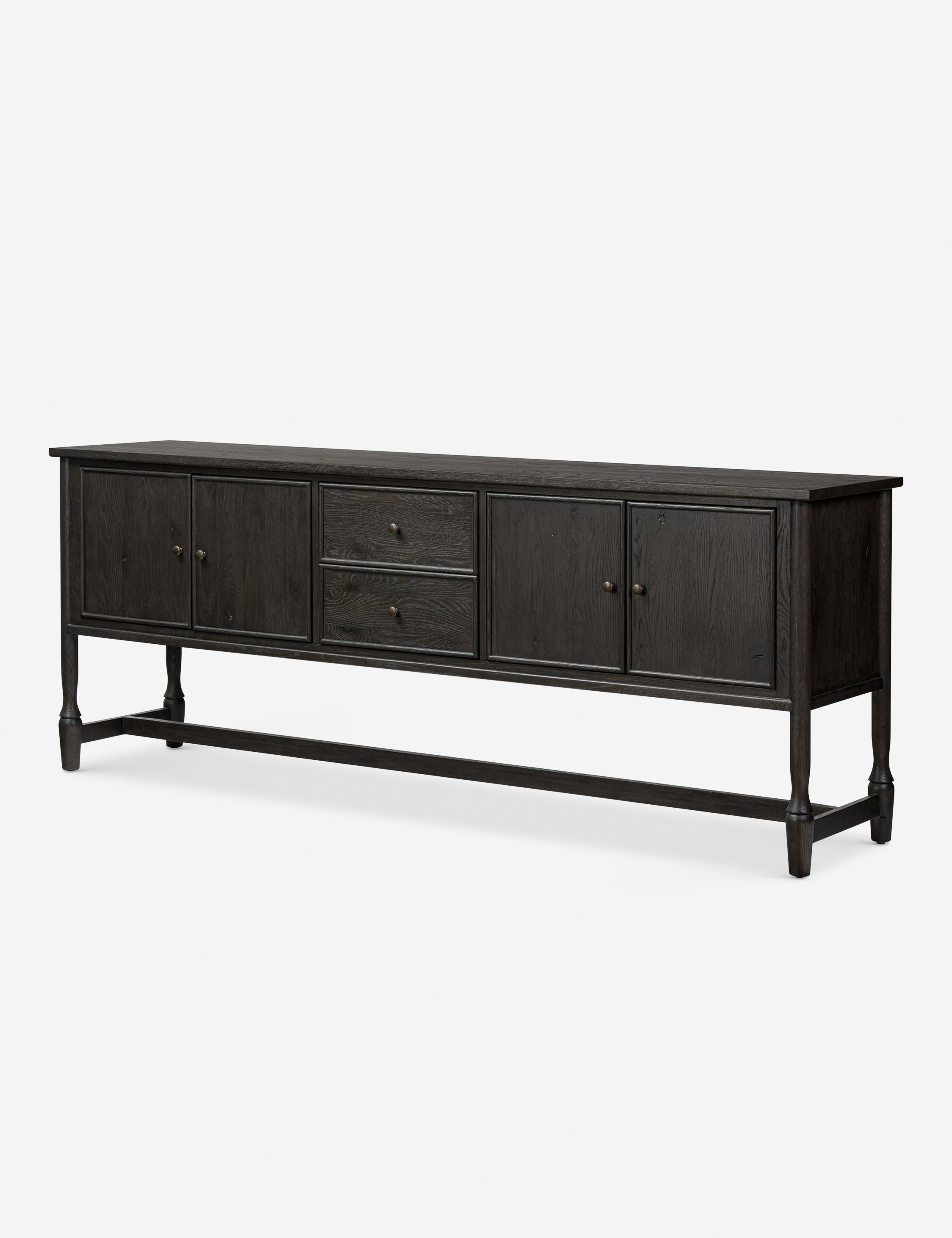 Bari Sideboard by Amber Lewis x Four Hands - Smoked Black / 84"W