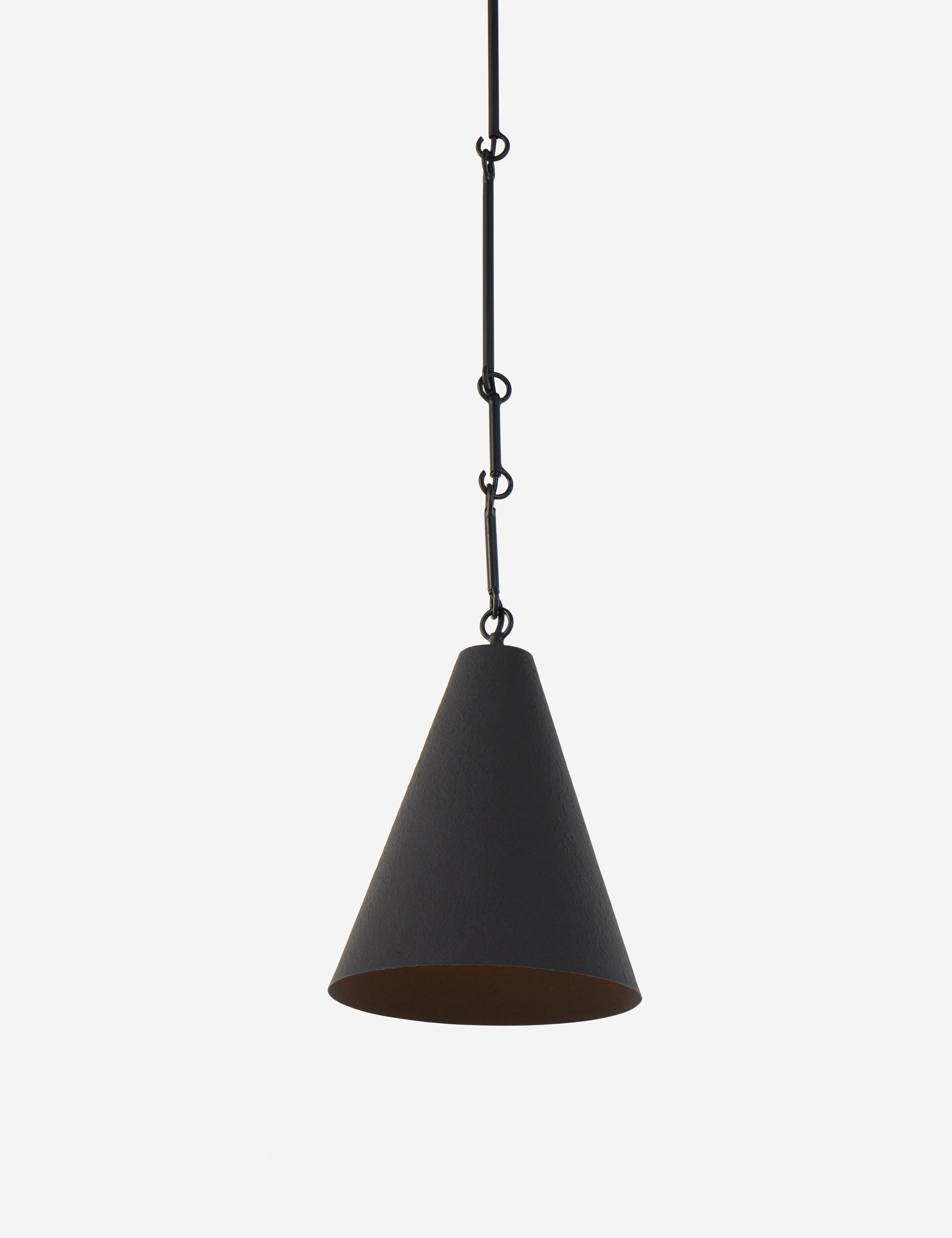 Ashwin Pendant Light - Black / 12"Dia