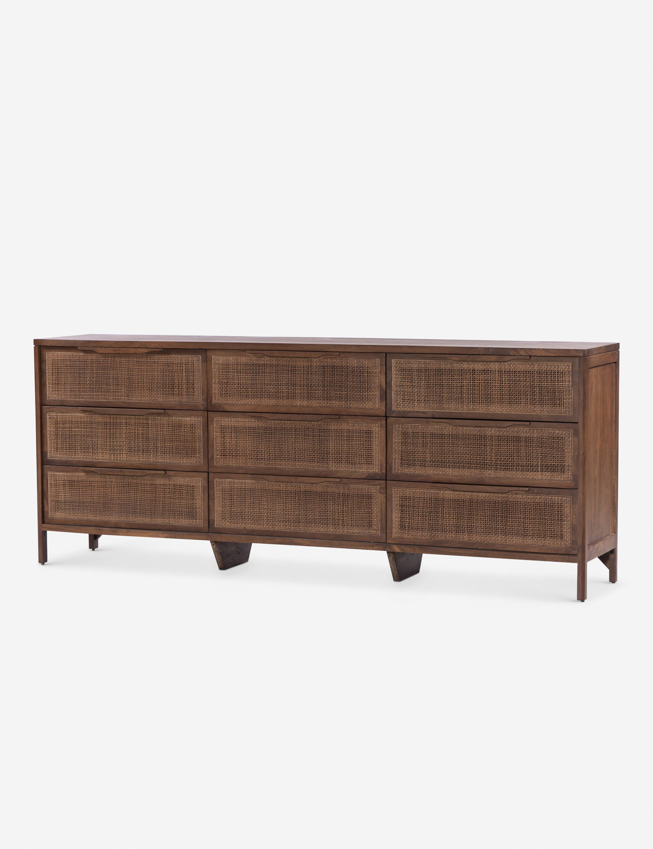 Hannah 9-Drawer Dresser - Russet