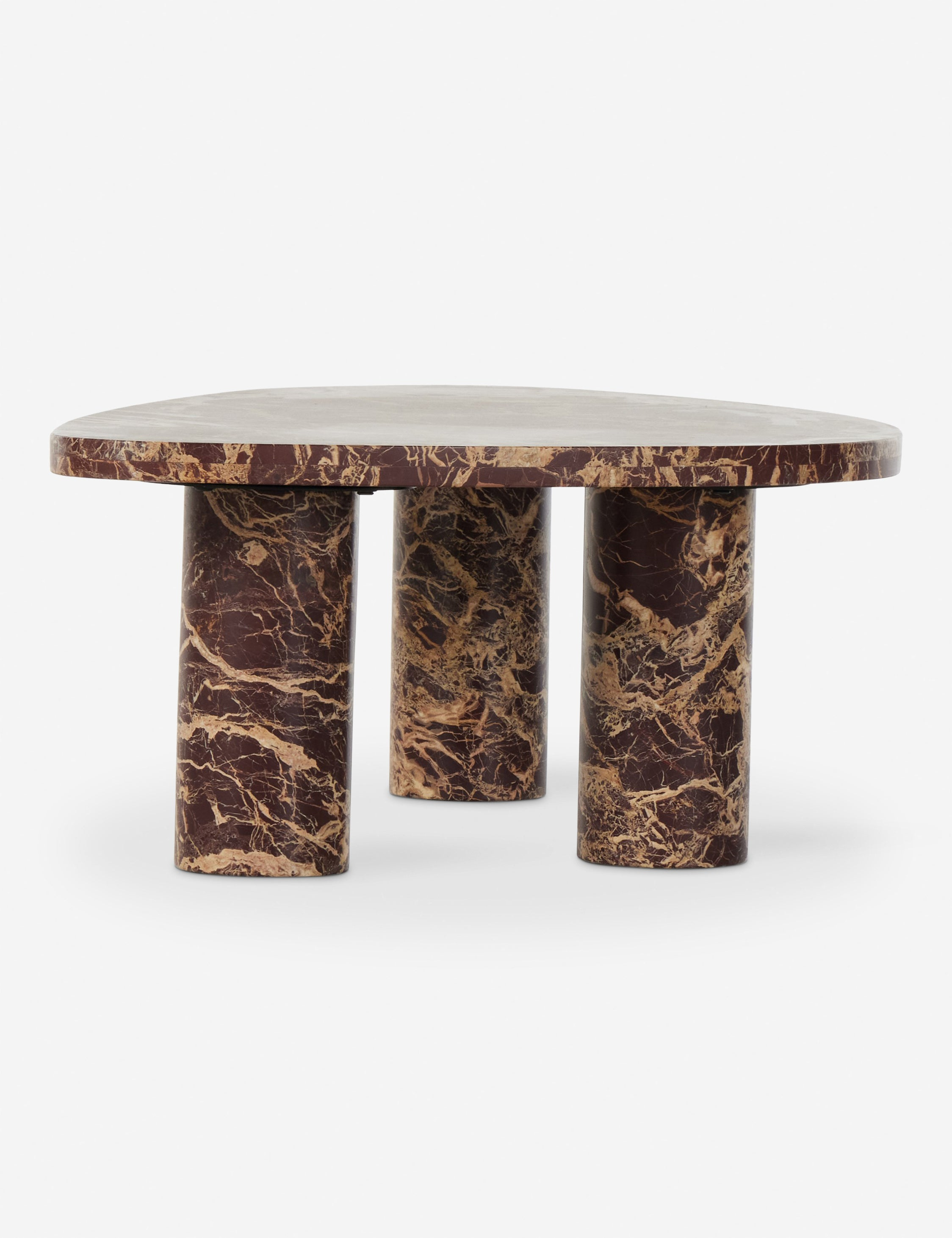 Mariano Coffee Table - Merlot Marble / Large