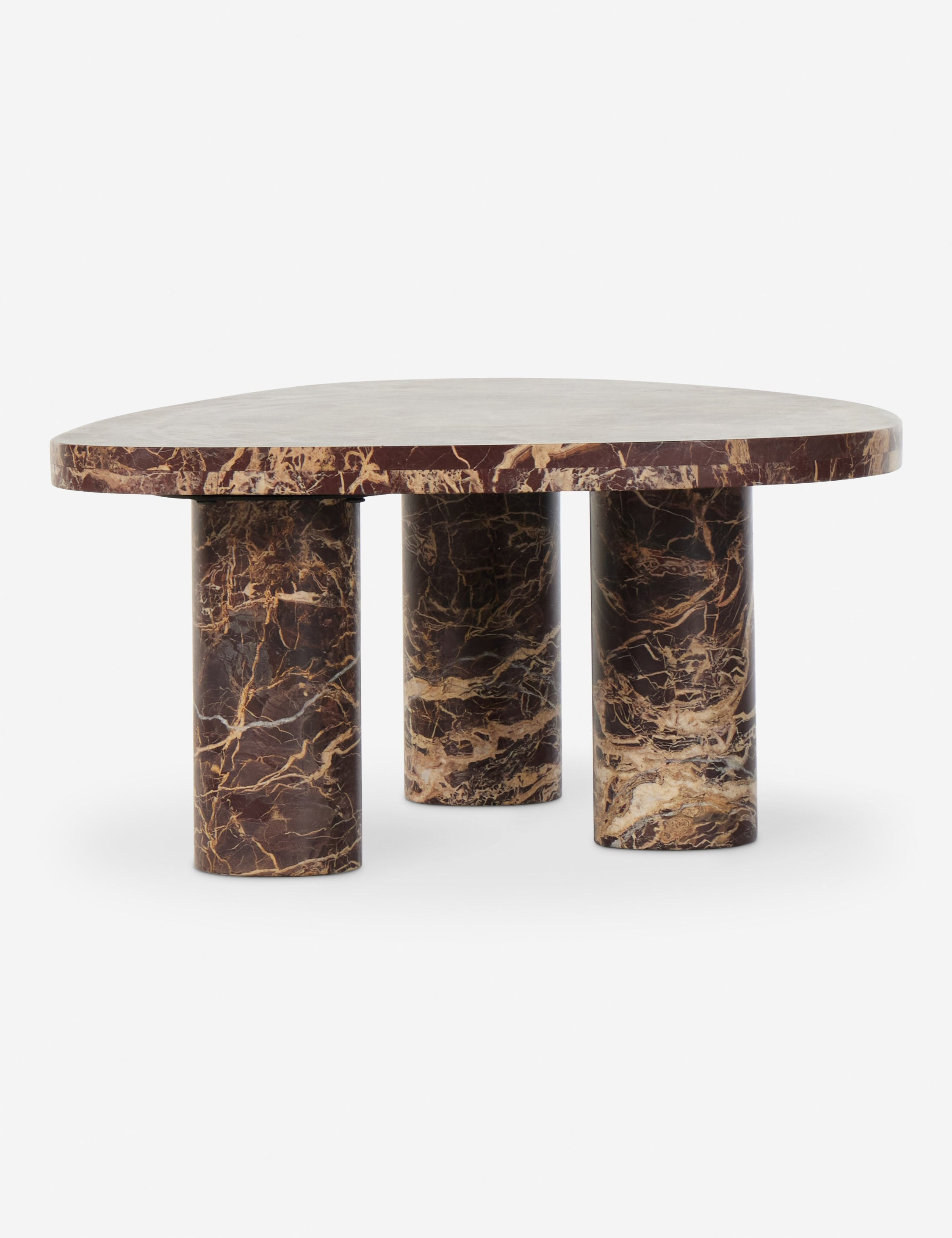 Mariano Coffee Table - Merlot Marble / Small