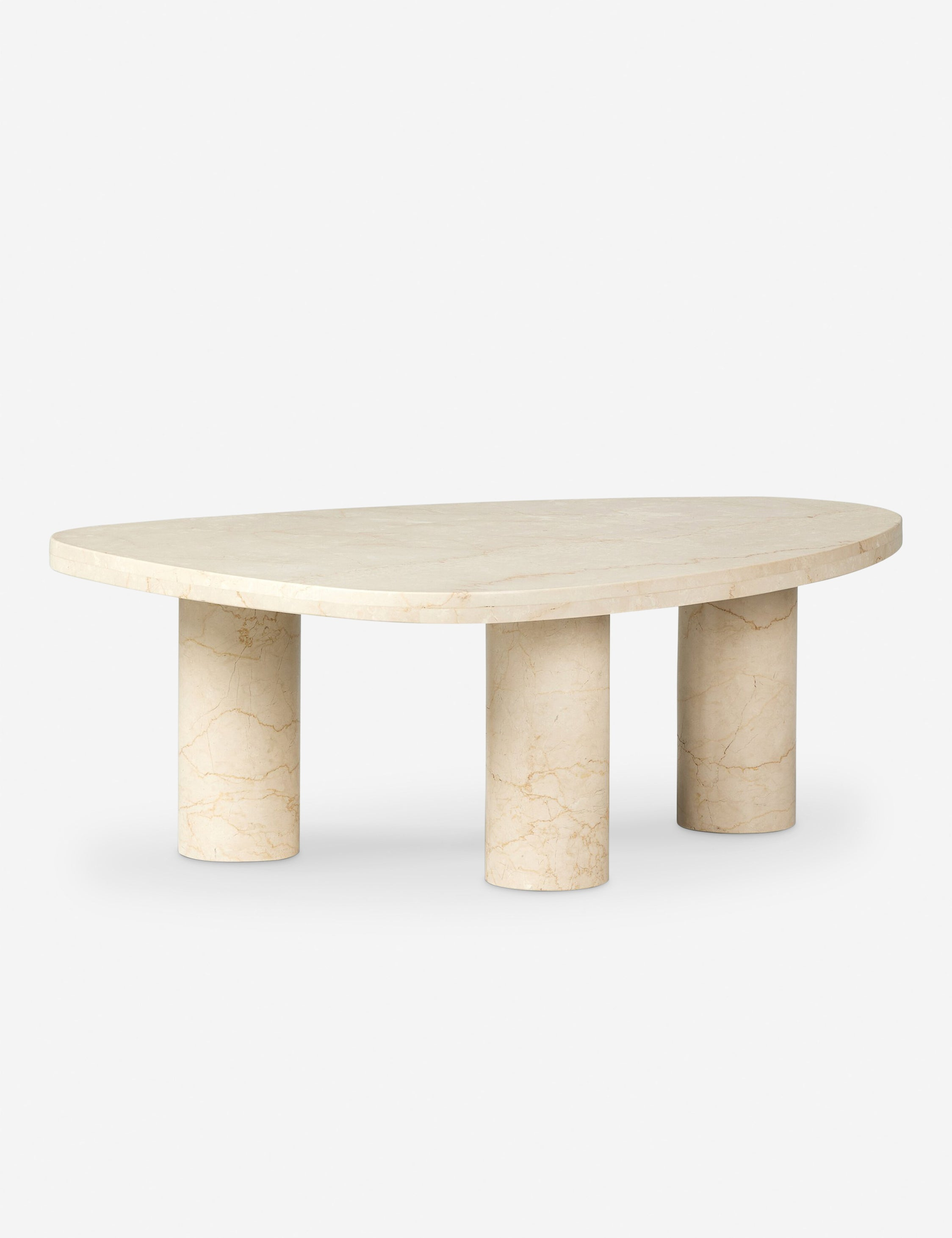 Mariano Coffee Table - Cream Marble / Small
