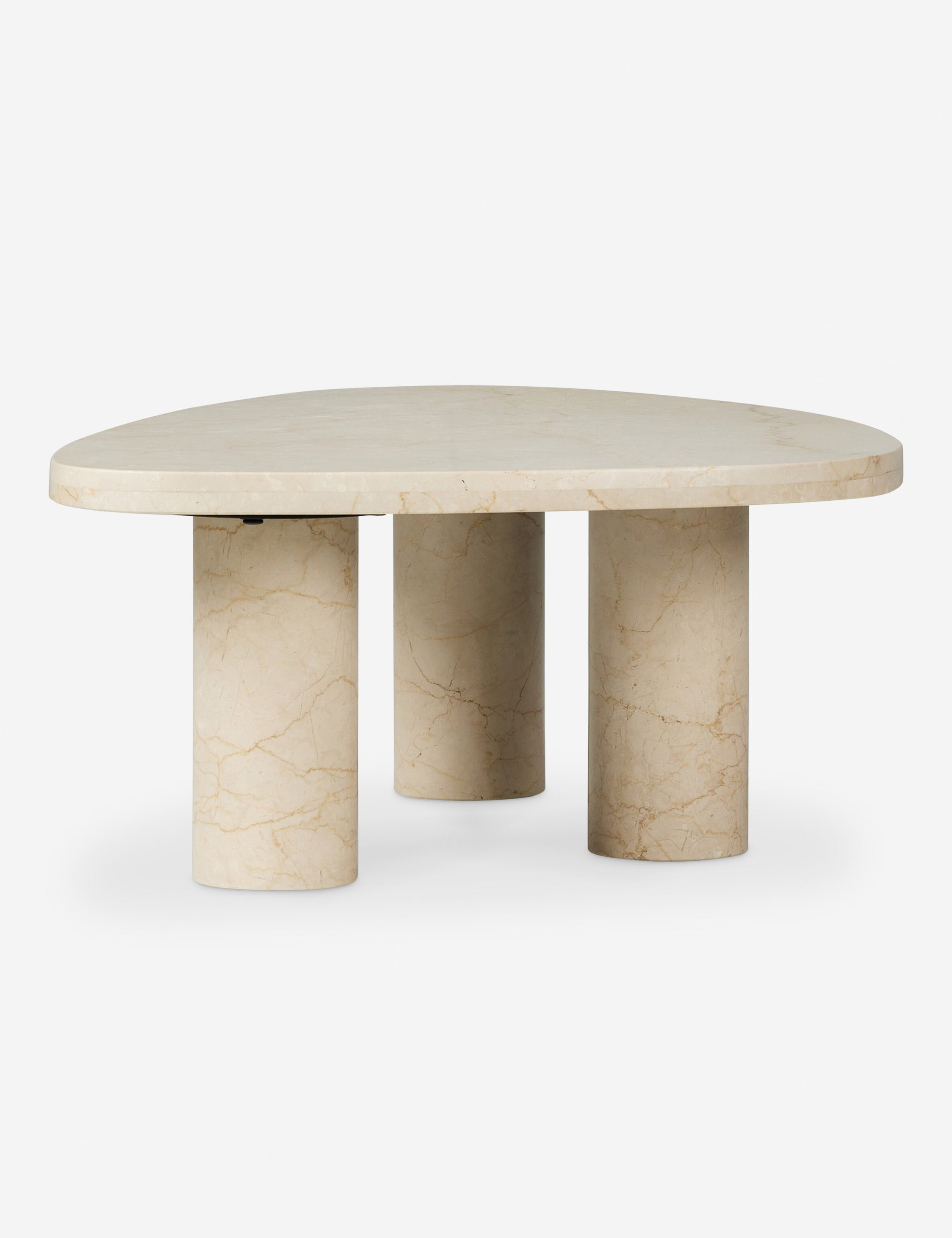 Mariano Coffee Table - Cream Marble / Large