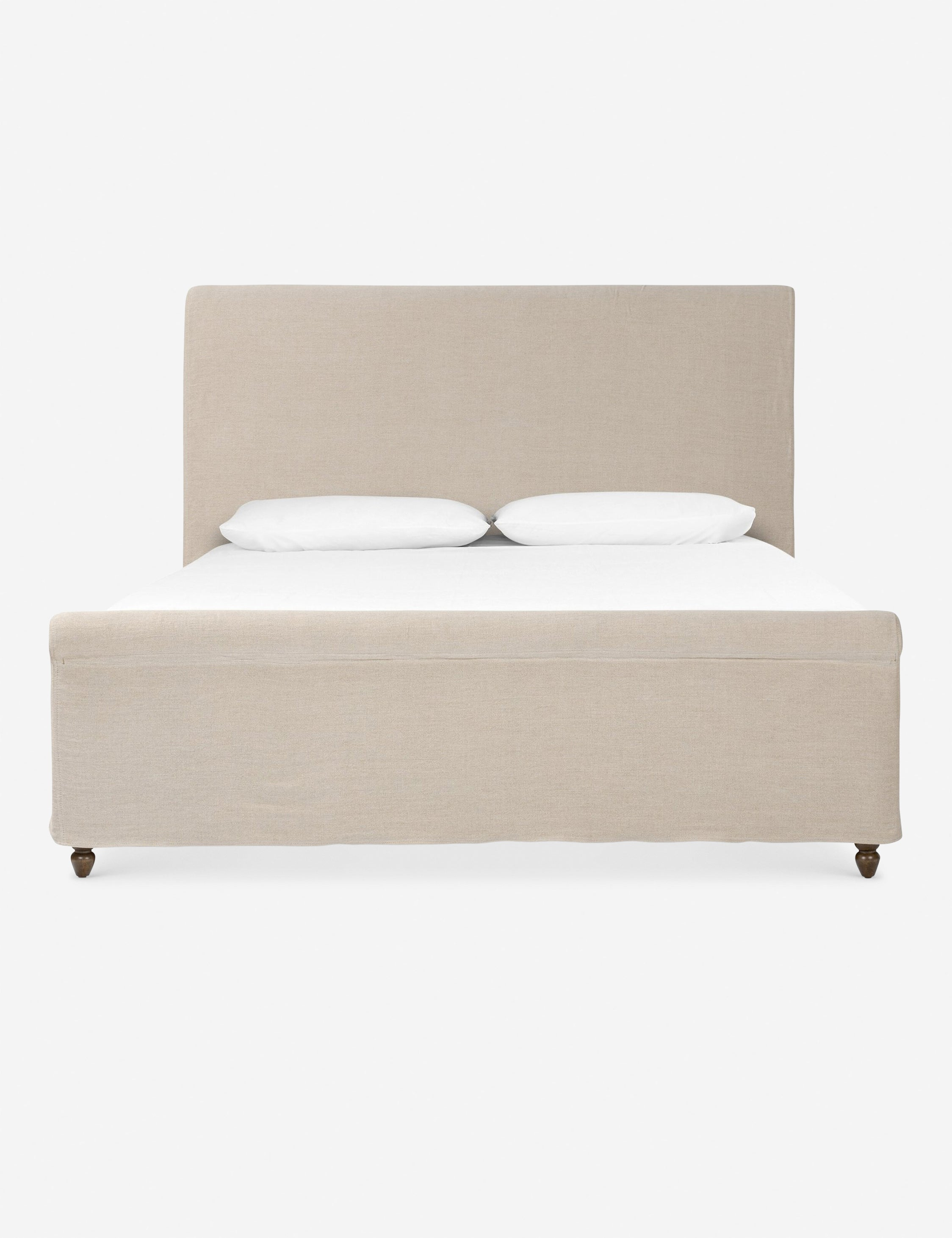 Dalia Slipcover Bed by Amber Lewis x Four Hands - Dune / Queen