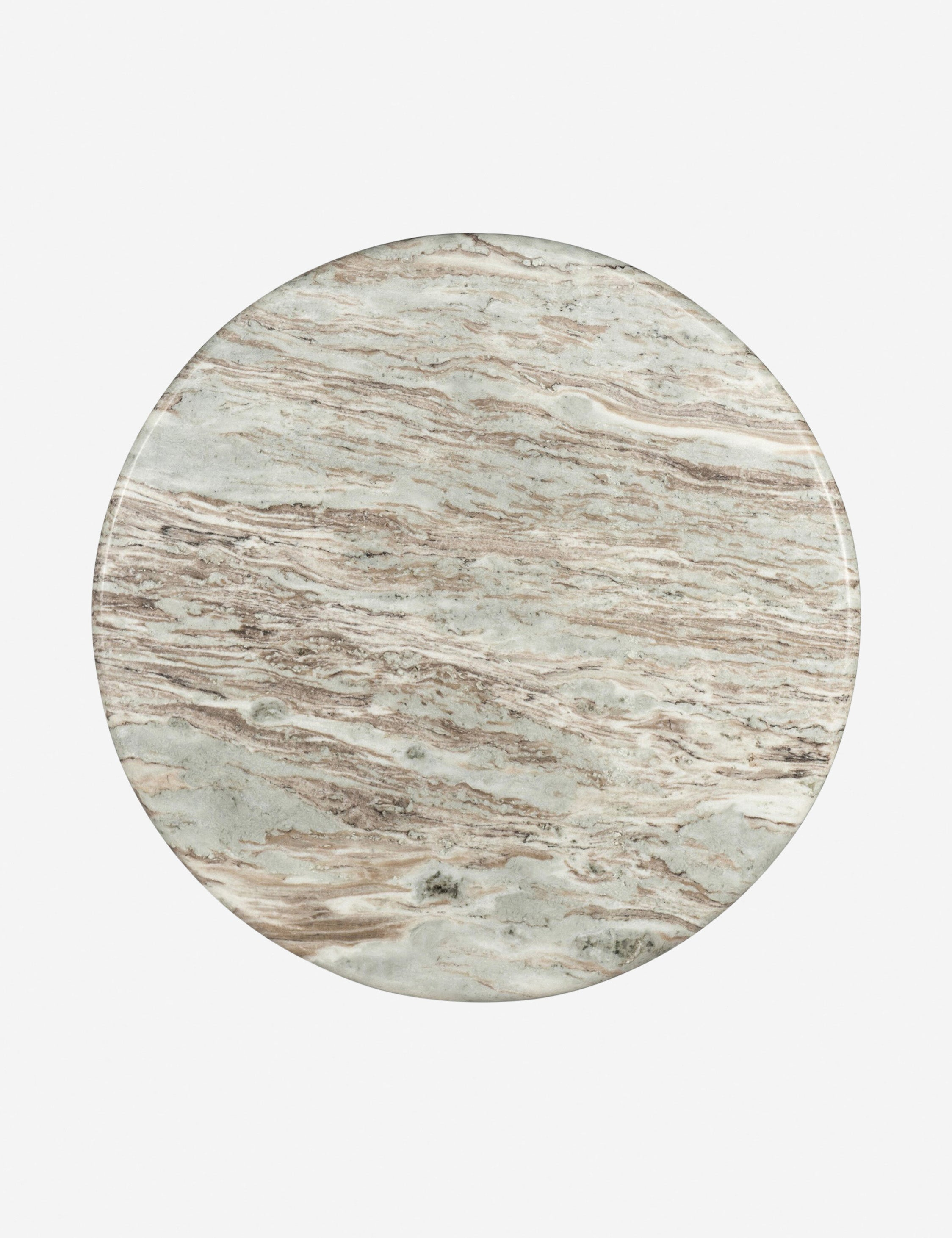 Figueroa Round Dining Table by Amber Lewis x Four Hands - Marble / 42"W