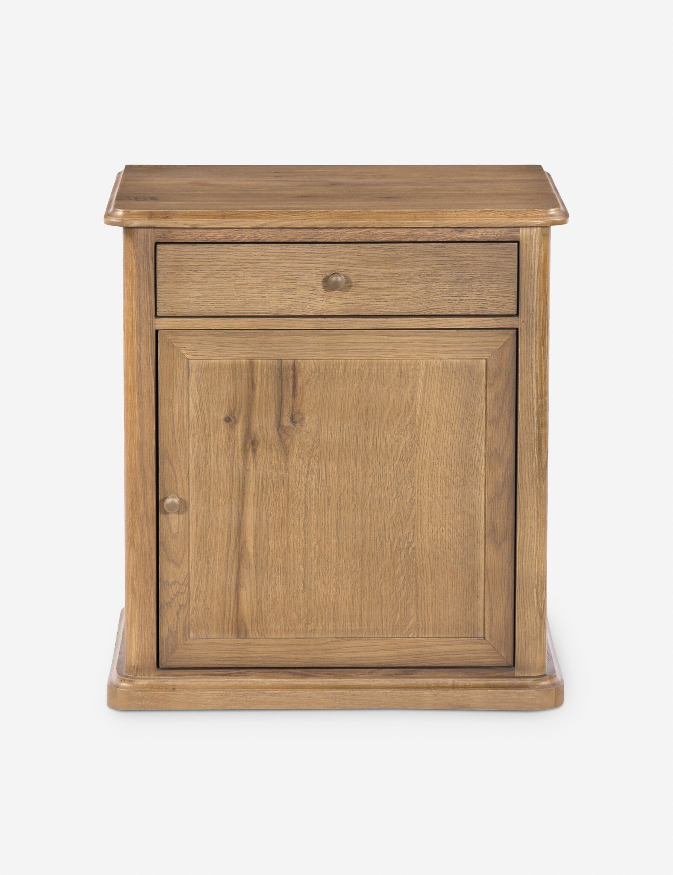 Poppy Nightstand by Amber Lewis x Four Hands - Saddle Brown / Right