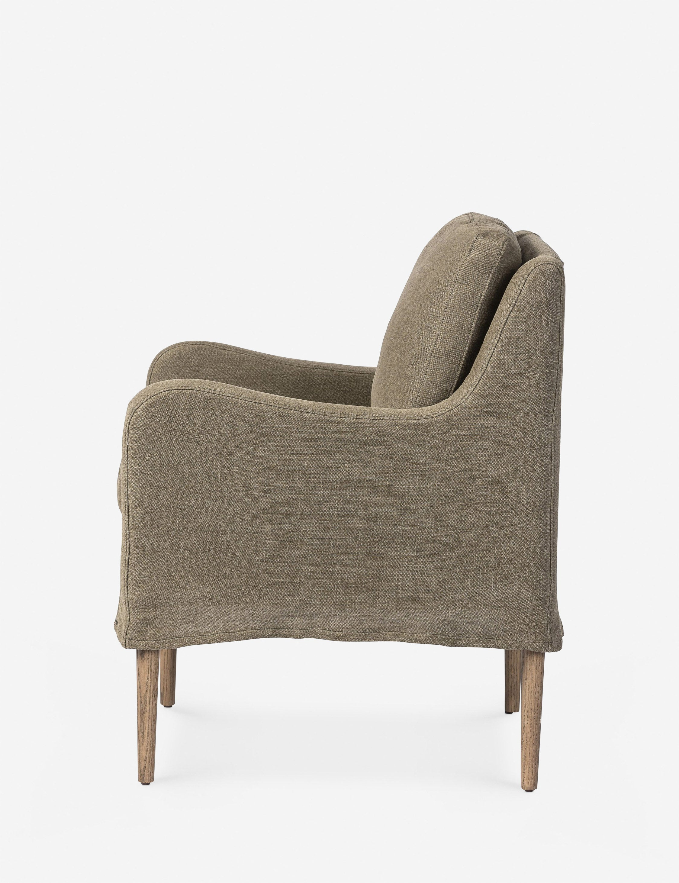 Aurelia Dining Chair by Amber Lewis x Four Hands - Olive