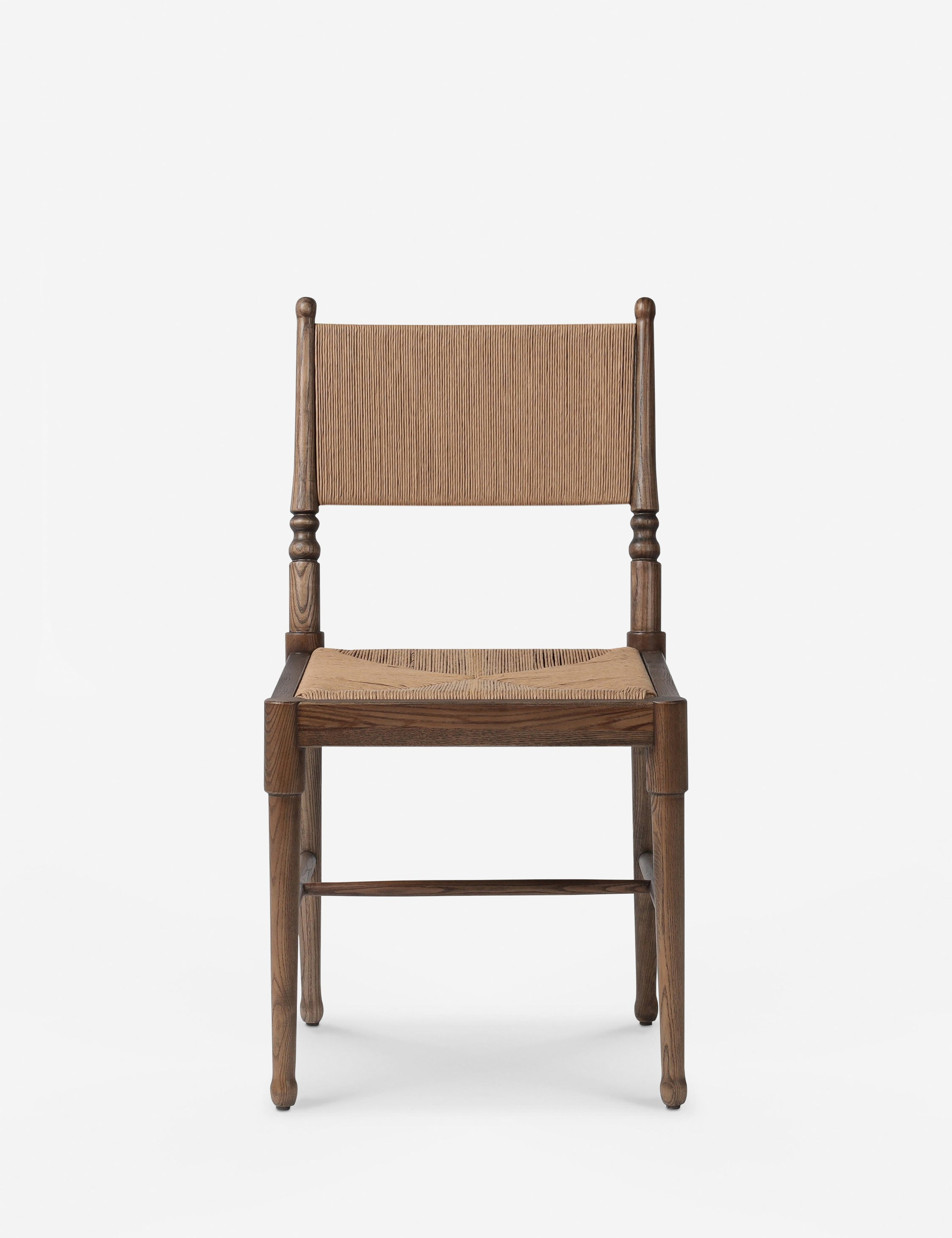 Fayth Dining Chair by Amber Lewis x Four Hands - Antique Walnut