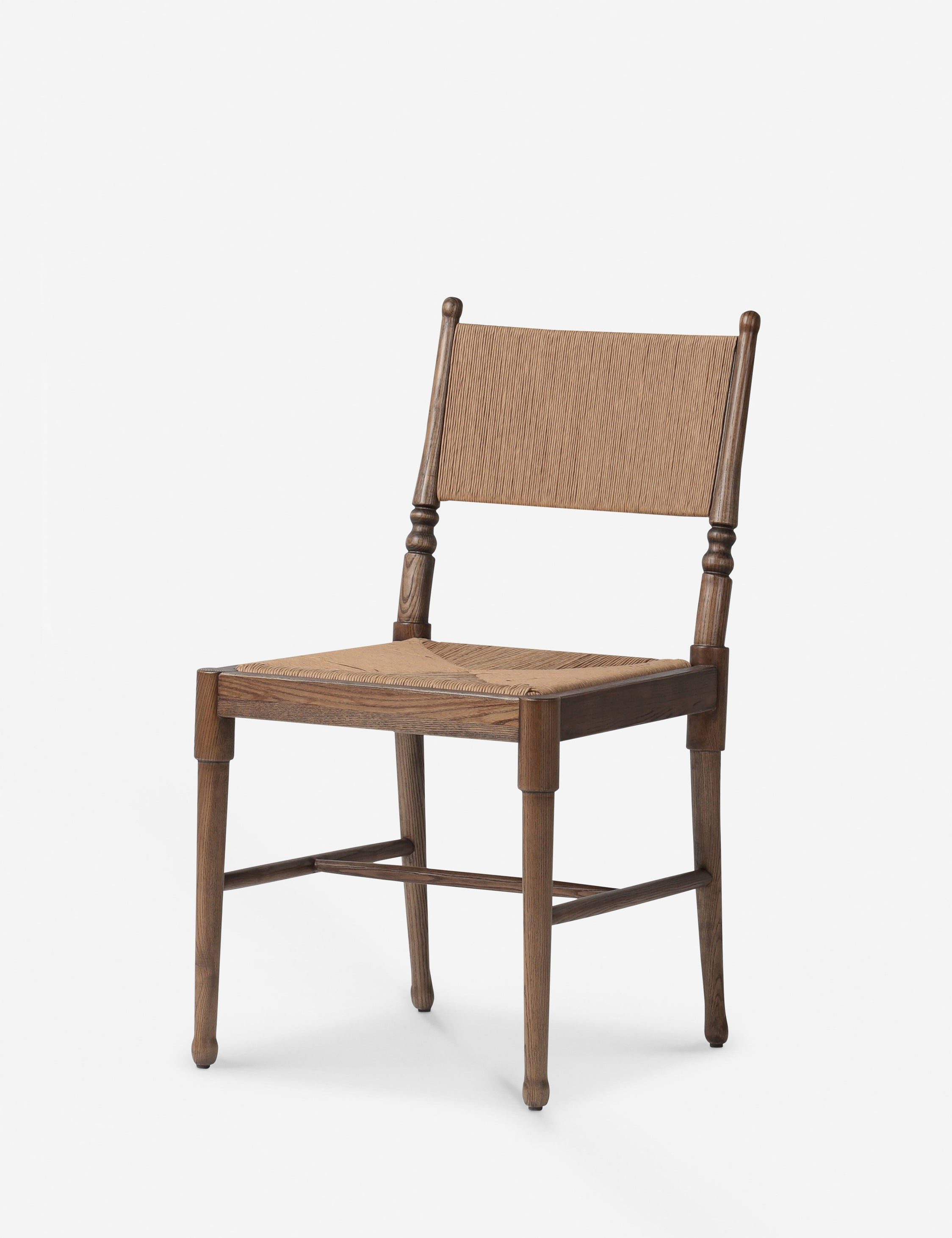 Fayth Dining Chair by Amber Lewis x Four Hands - Antique Walnut
