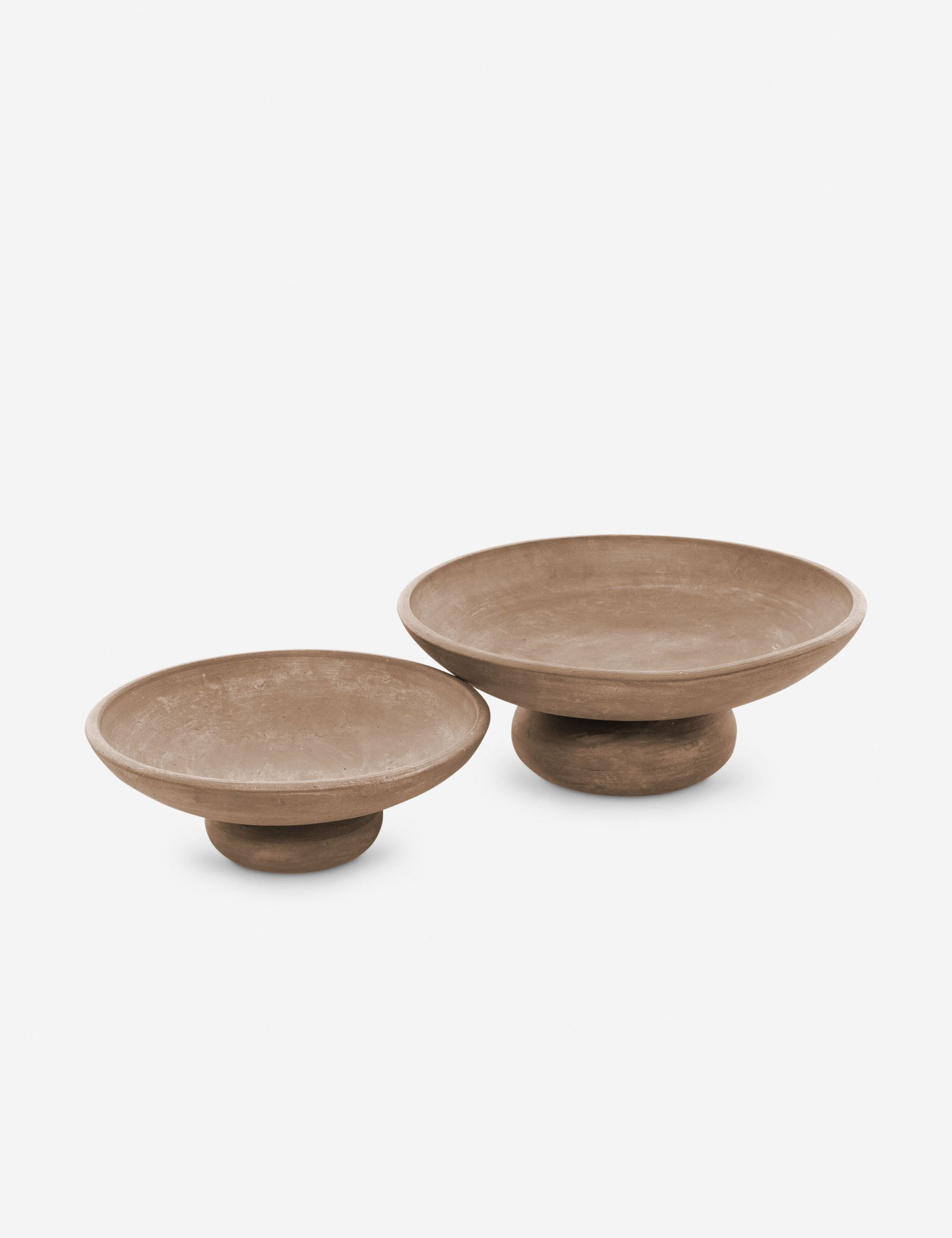 Perla Bowls (Set of 2) by Amber Lewis x Four Hands - Natural Terracotta