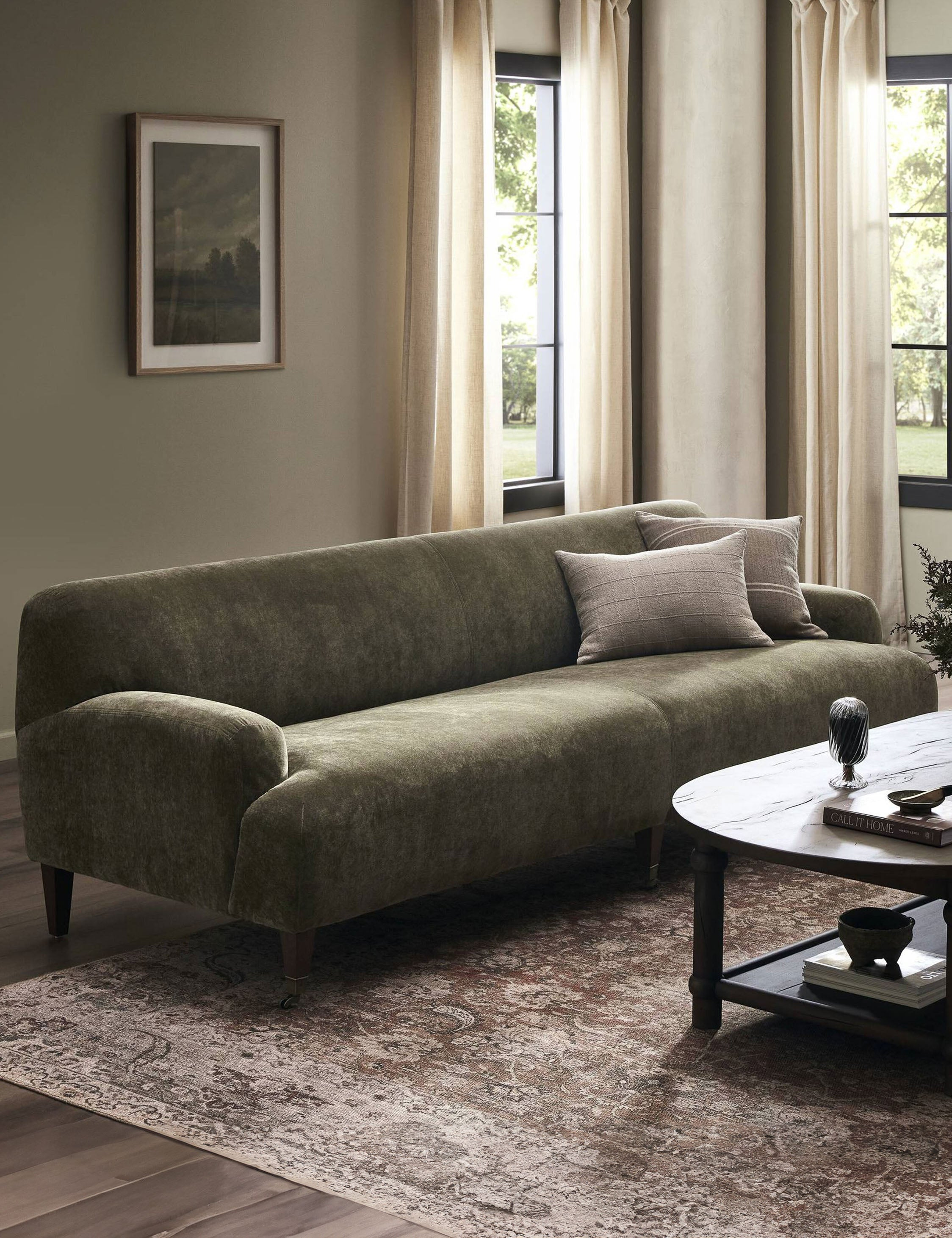 Kent Sofa by Amber Lewis x Four Hands - Olive