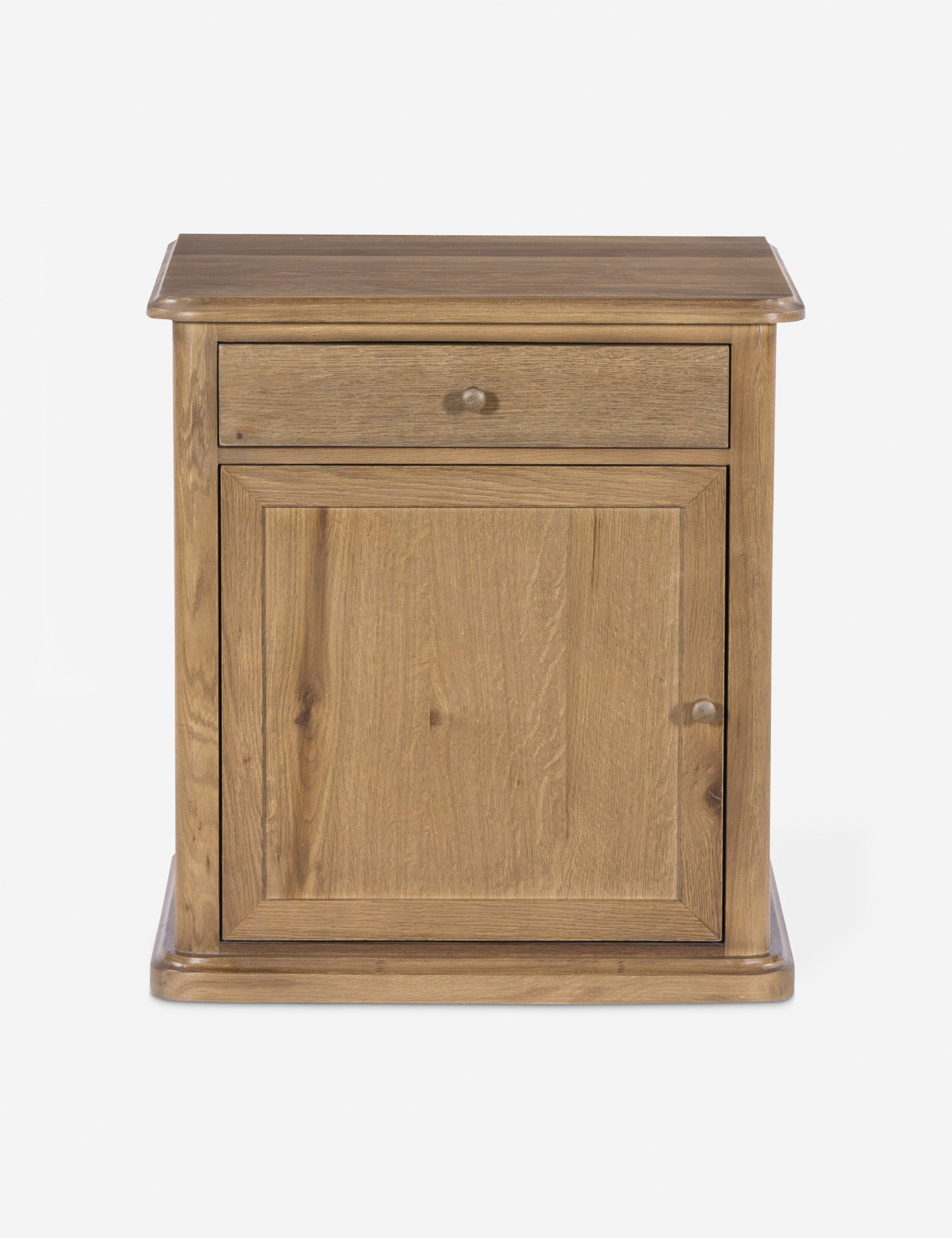 Poppy Nightstand by Amber Lewis x Four Hands - Saddle Brown / Left