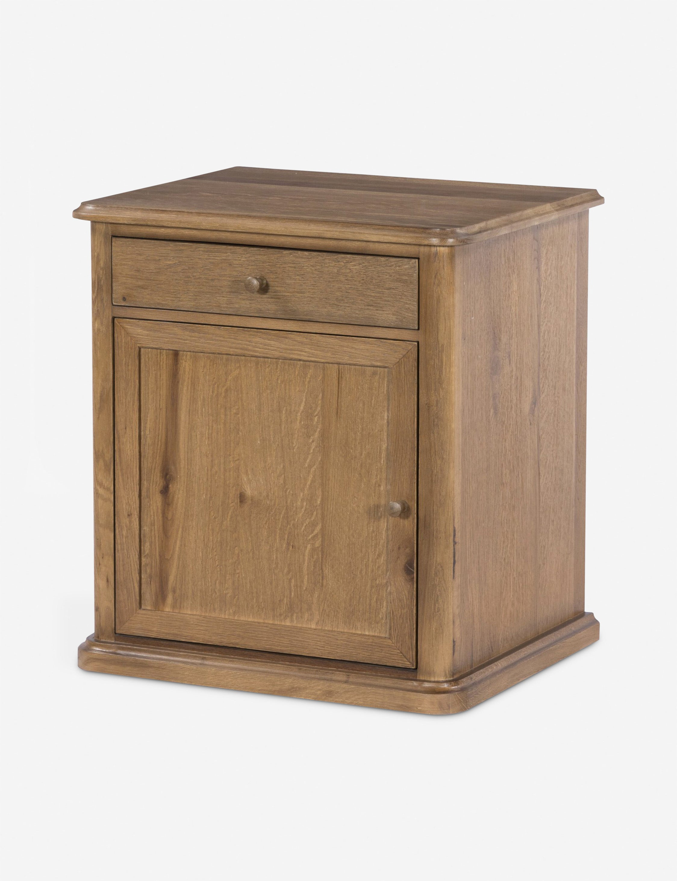 Poppy Nightstand by Amber Lewis x Four Hands - Saddle Brown / Left