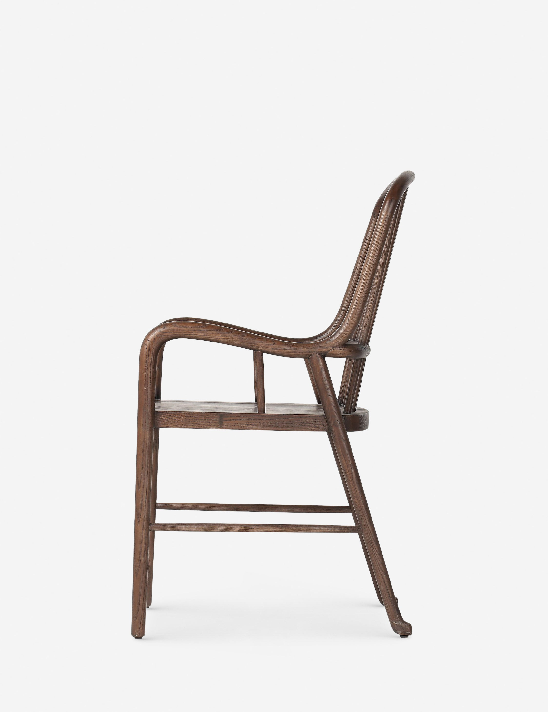Brenna Dining Chair by Amber Lewis x Four Hands - Drifted Oak