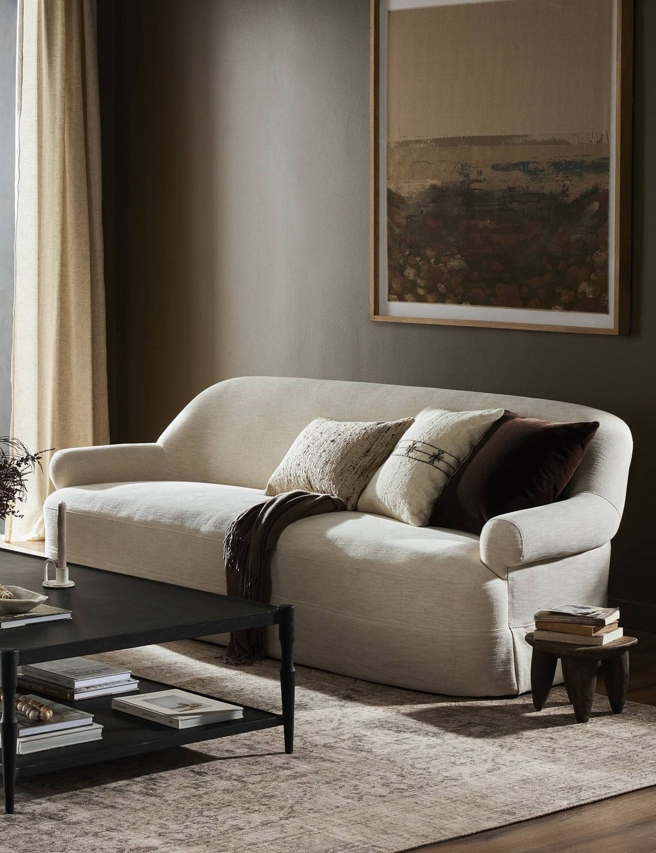 Arden Slipcover Sofa by Amber Lewis x Four Hands - Parchment