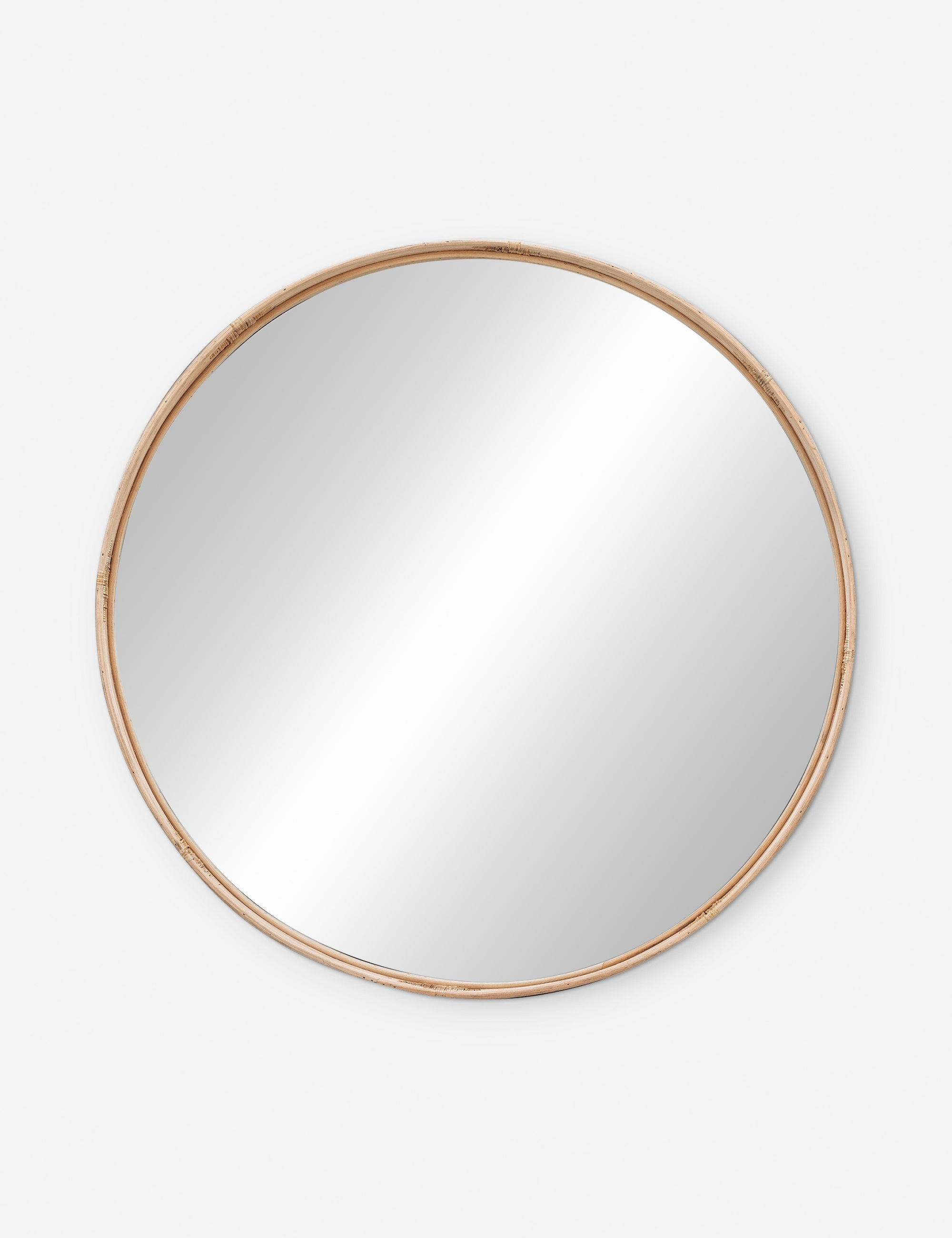 Adaline Round Mirror - Natural