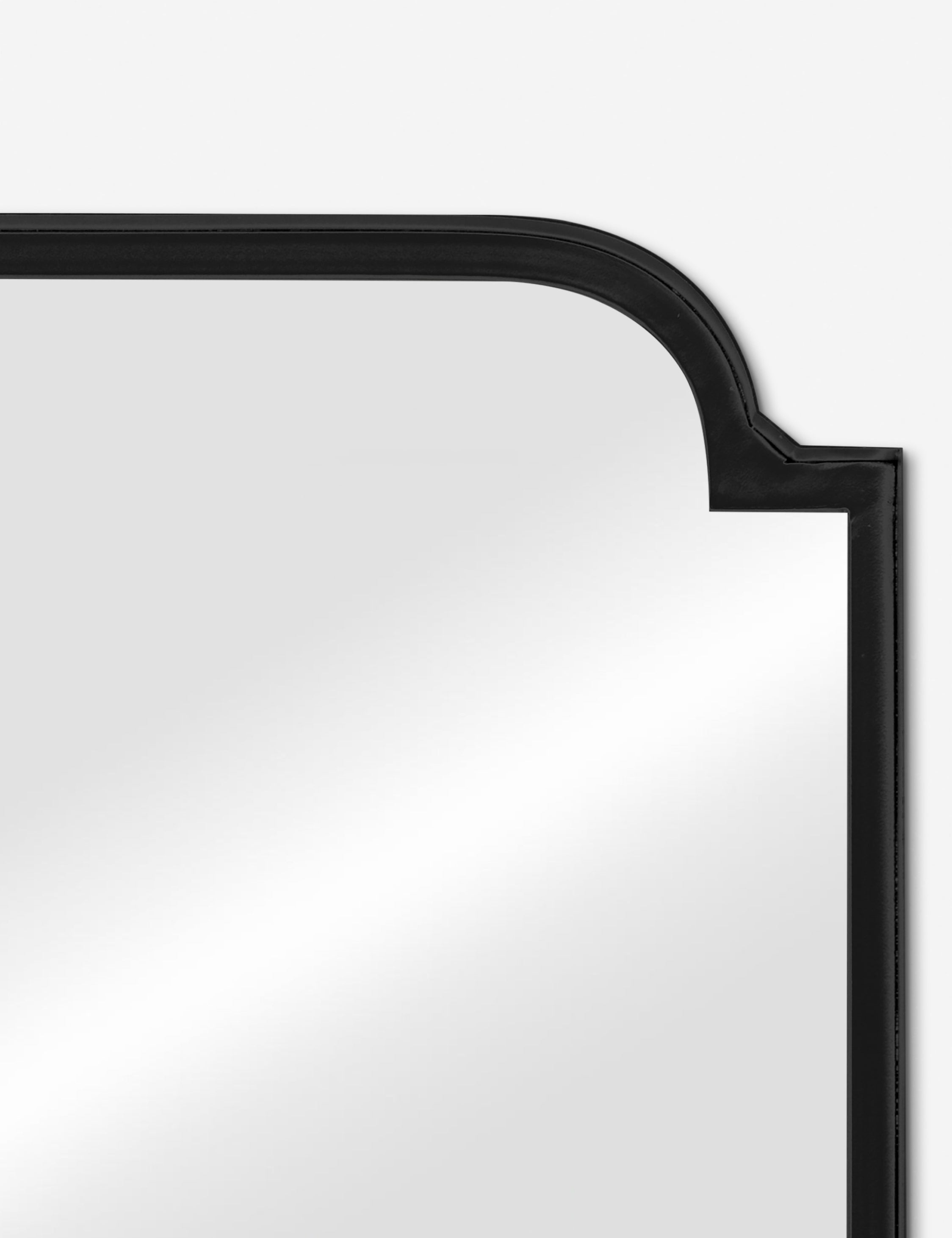 Isolde Floor Mirror - Black