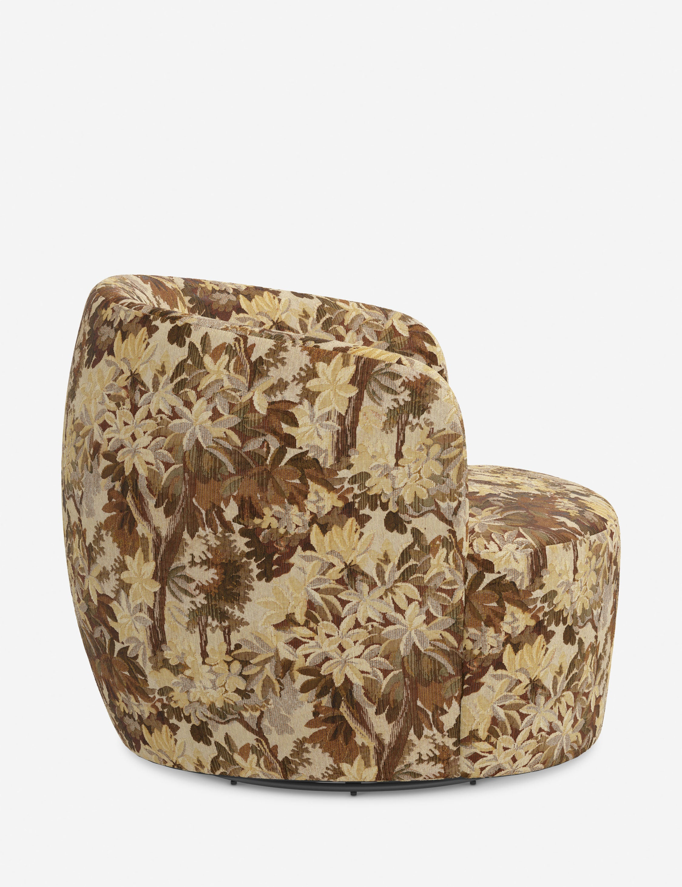 Rue Swivel Chair - Amber Tapestry