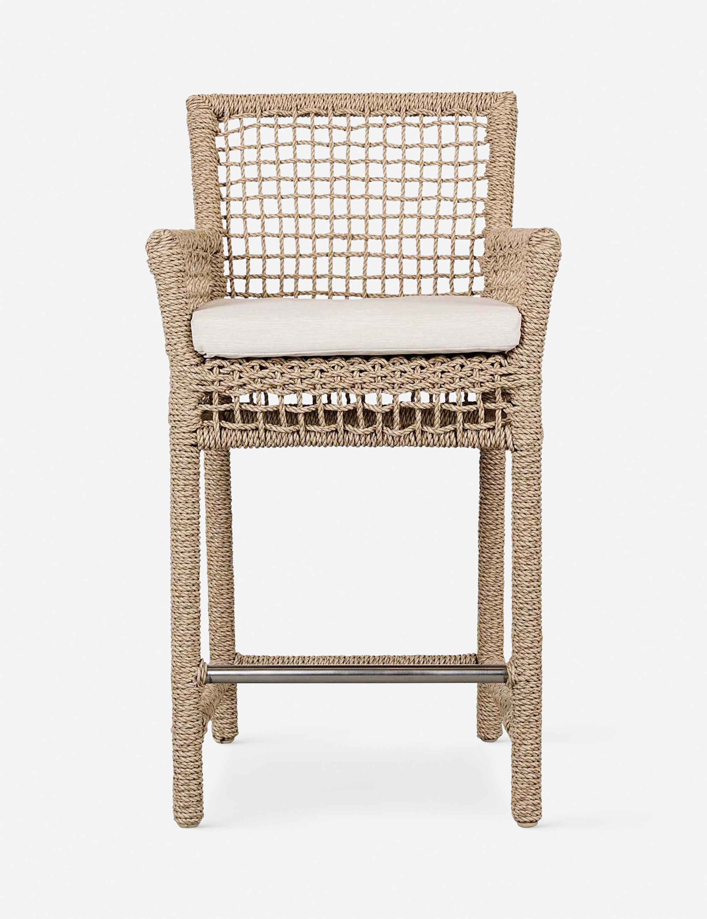 Beverly Indoor / Outdoor Counter Stool - Natural