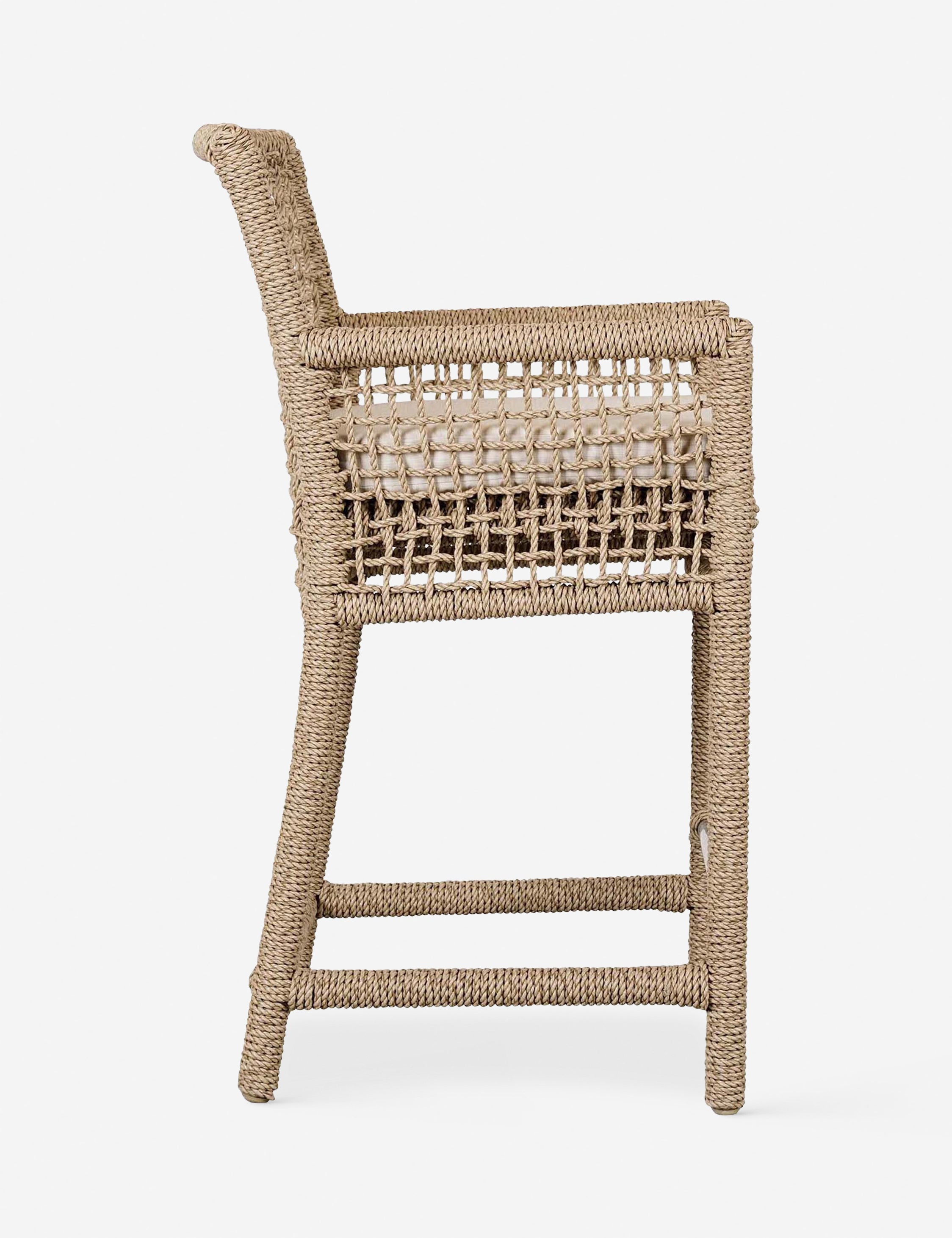 Beverly Indoor / Outdoor Counter Stool - Natural