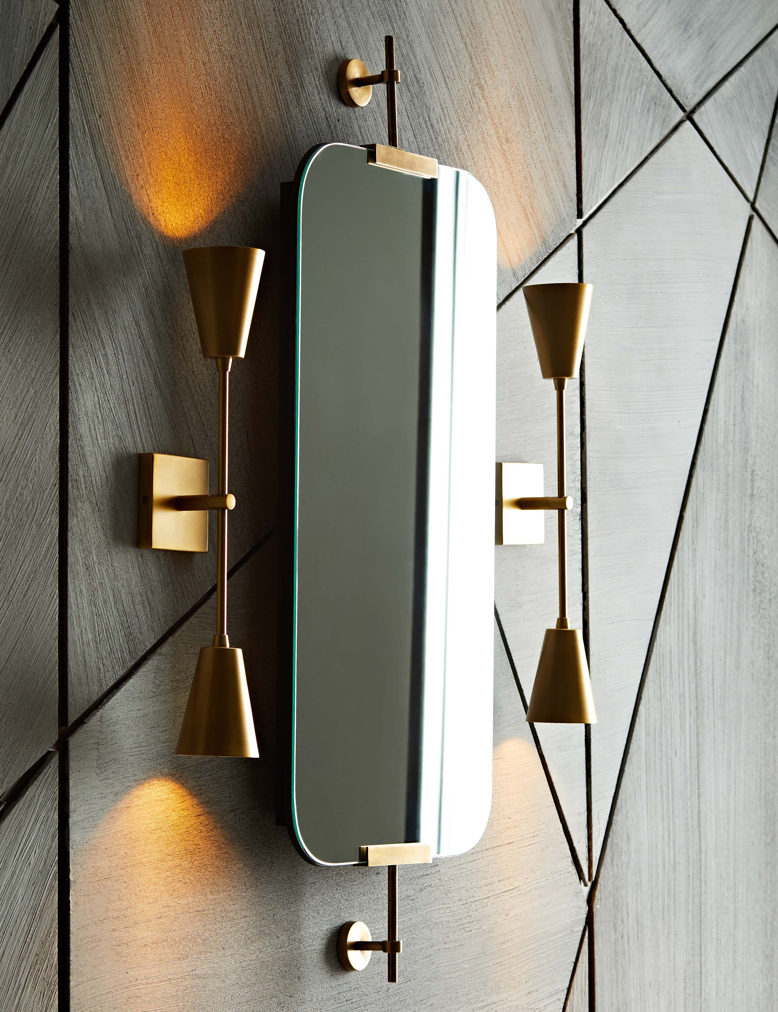 Arteriors Madden Mirror - Brass