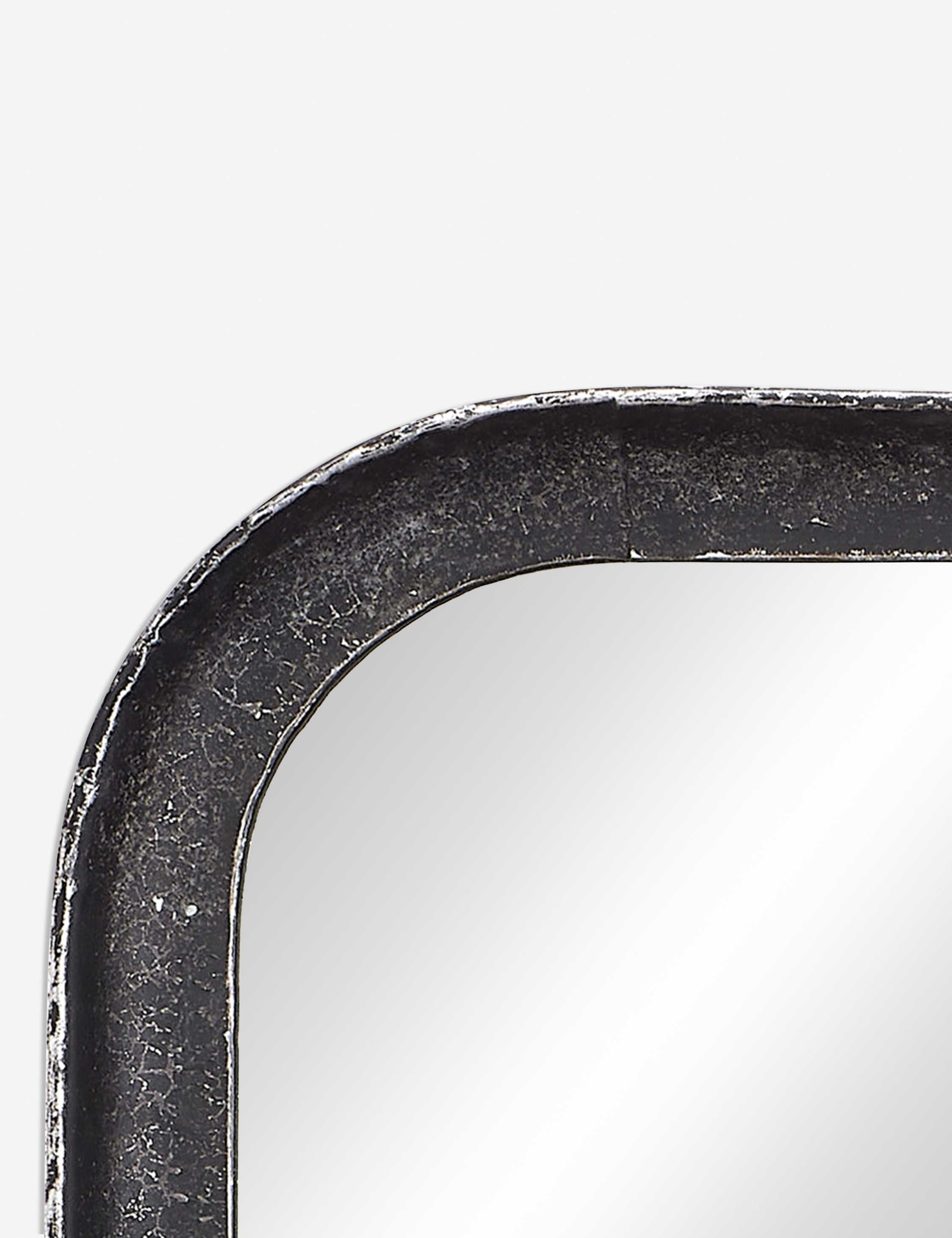 Reese Mirror - Distressed Black