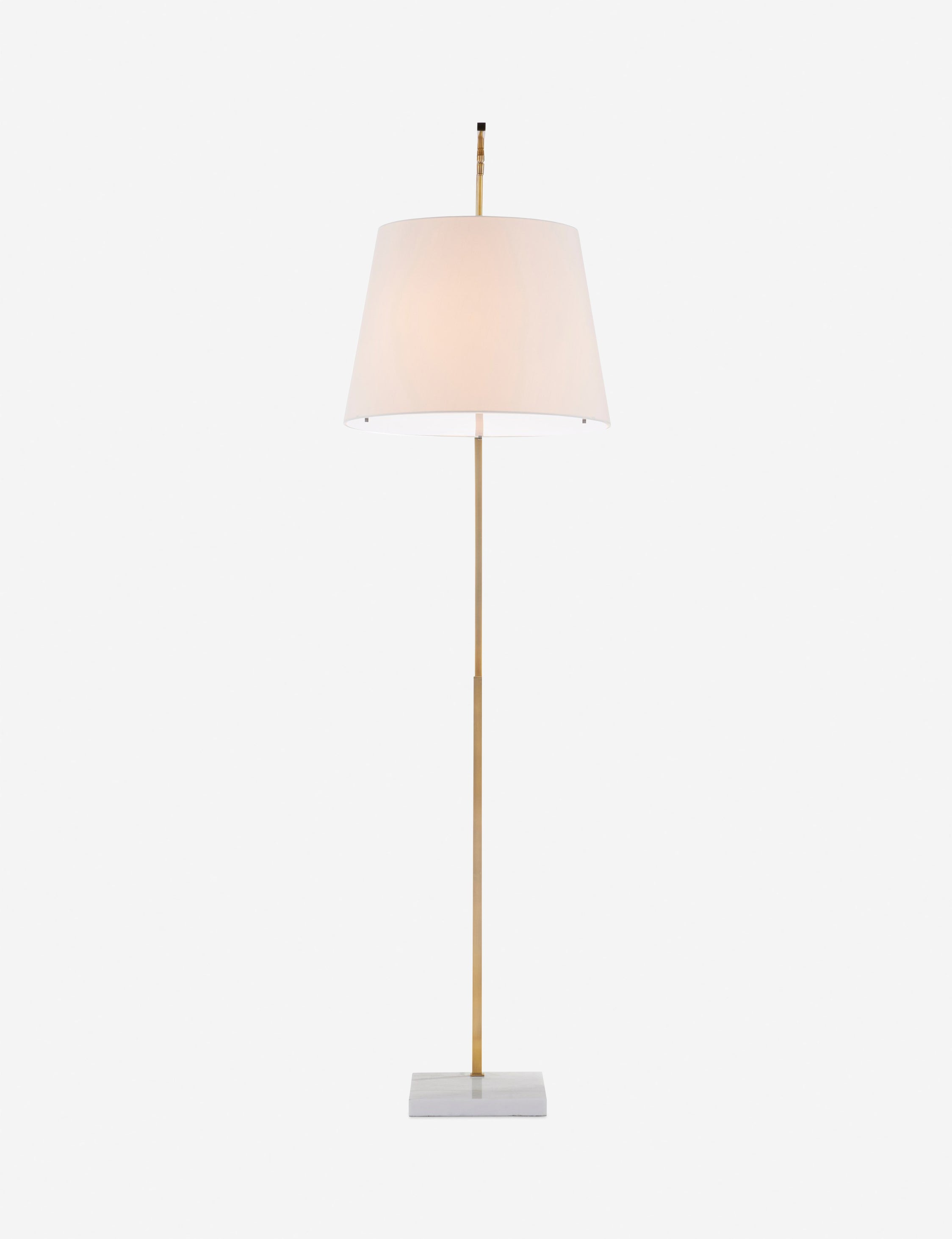 Wilson Floor Lamp - Antique Brass