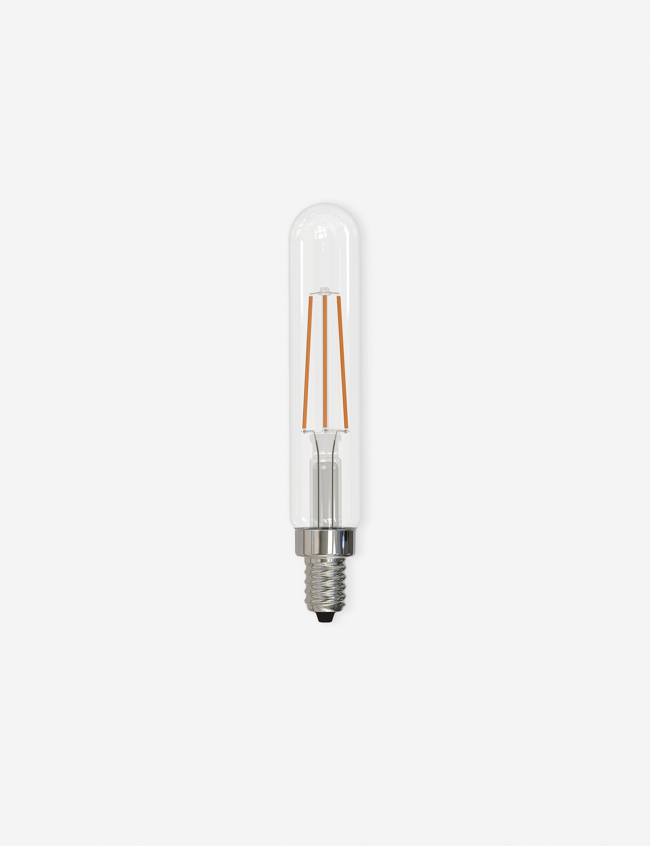 T8 LED Filament Bulb (Set of 4) - Clear Glass / E12 / 4.5Watt