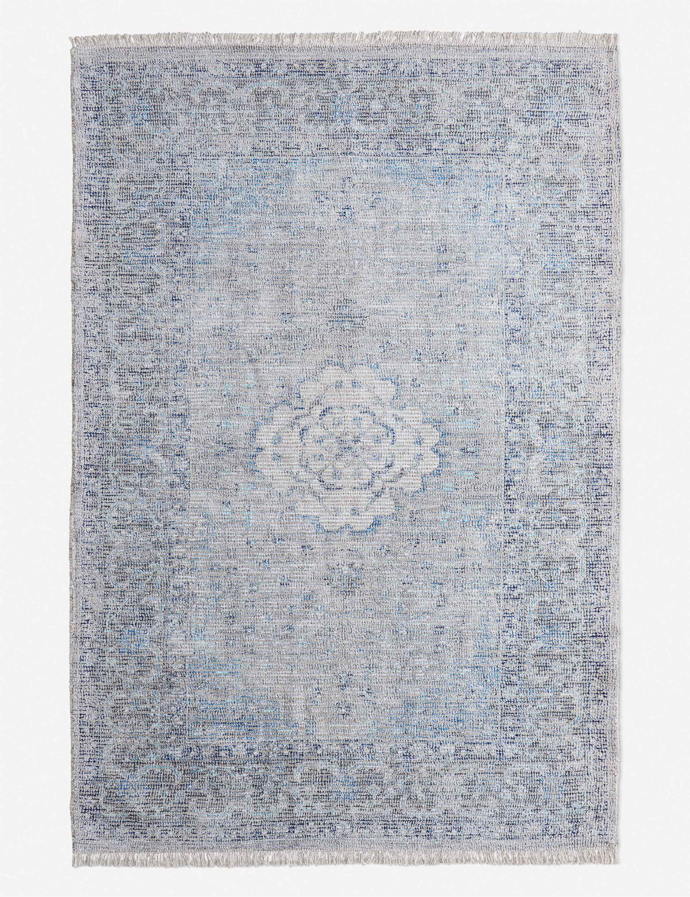 Beech Handwoven Wool-Blend Rug - 5' x 7'6"