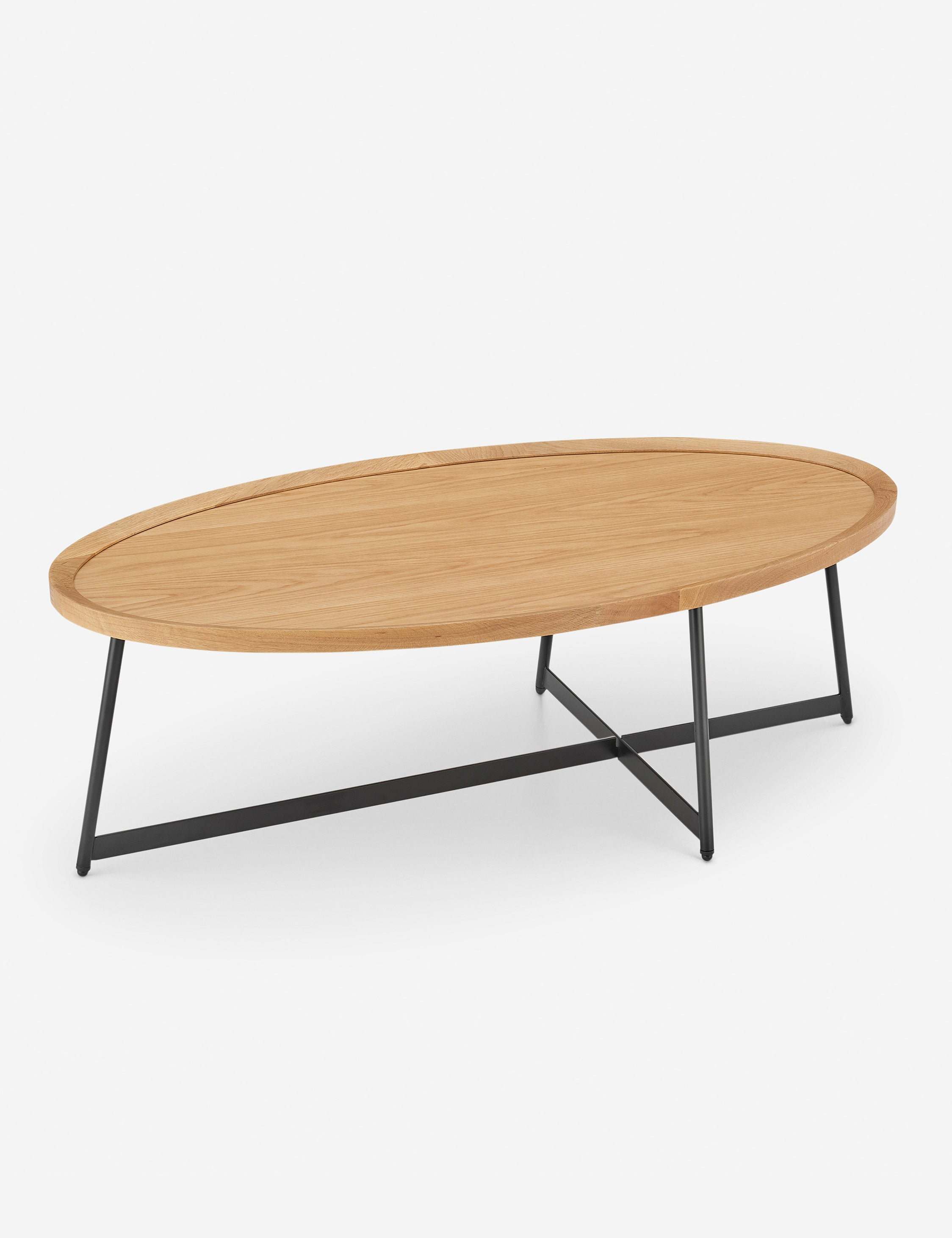 Gweneth Oval Coffee Table - Natural