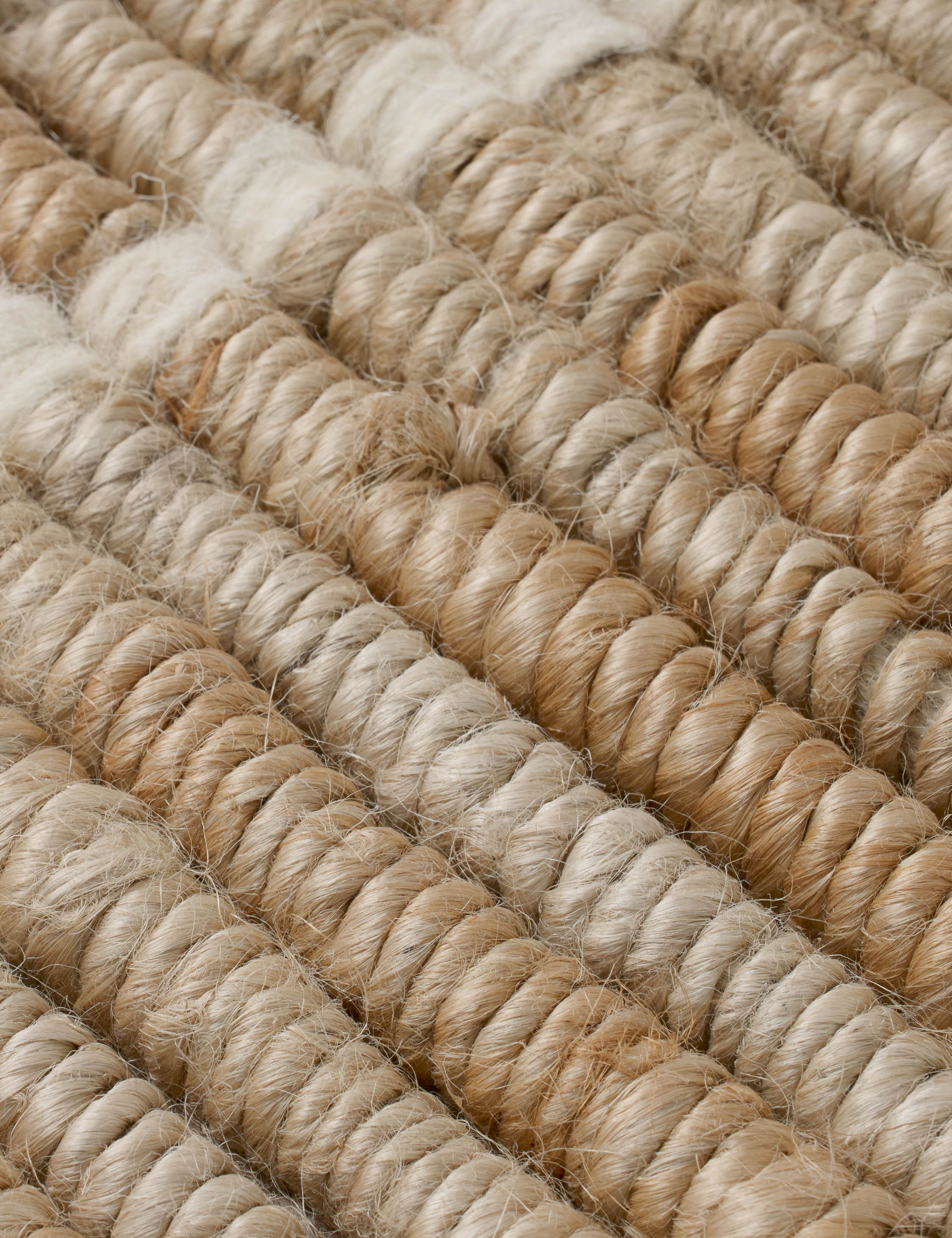 Kendry II Textile Wall Art - Natural / 22" x 21"