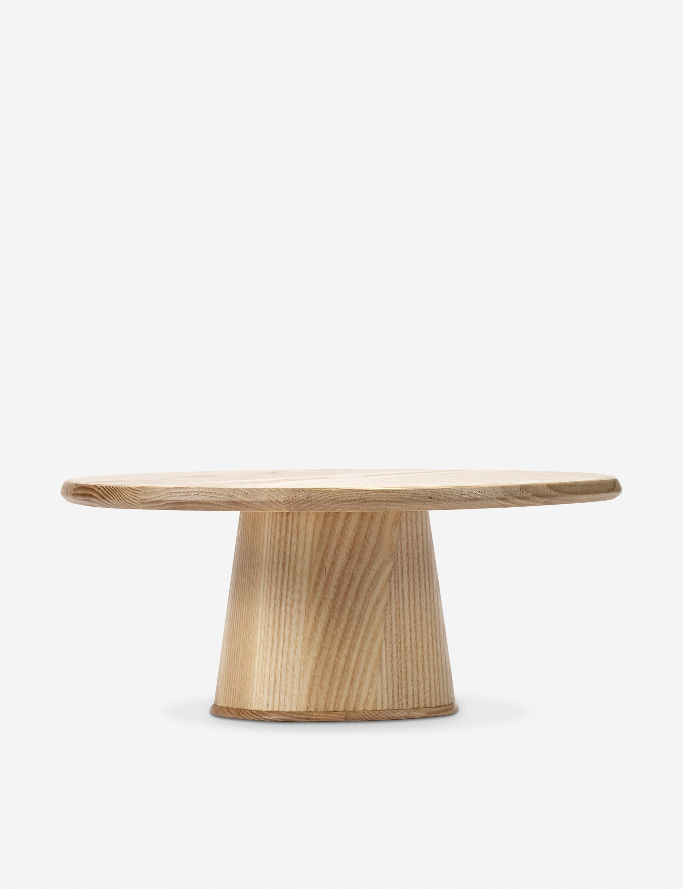Dune Ash Wood Cake Stand by Kelly Wearstler x Serax - White Ash / Large