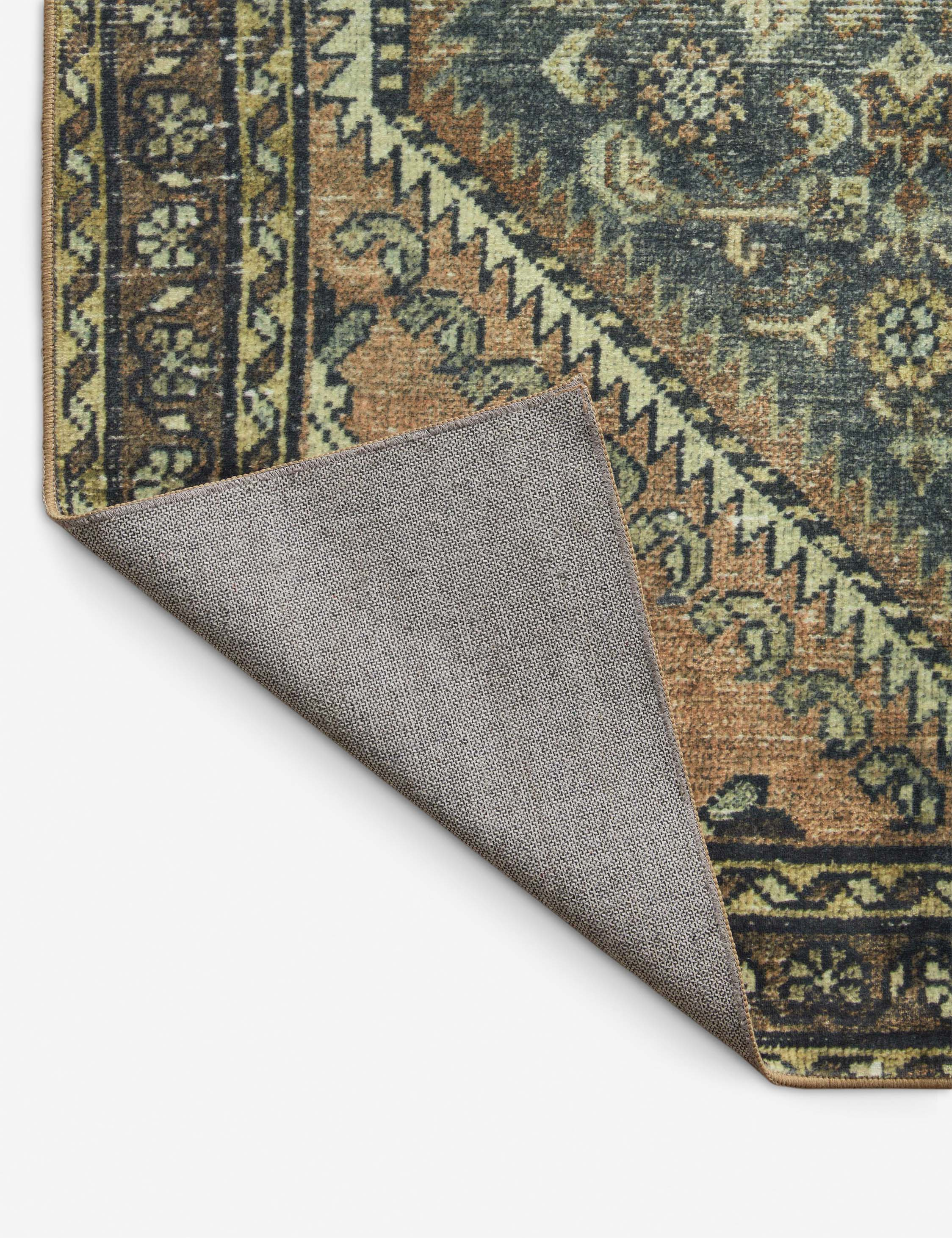 Banks I Rug by Magnolia Home by Joanna Gaines x Loloi - Denim and Clay / 2'6" x 7'6" Runner