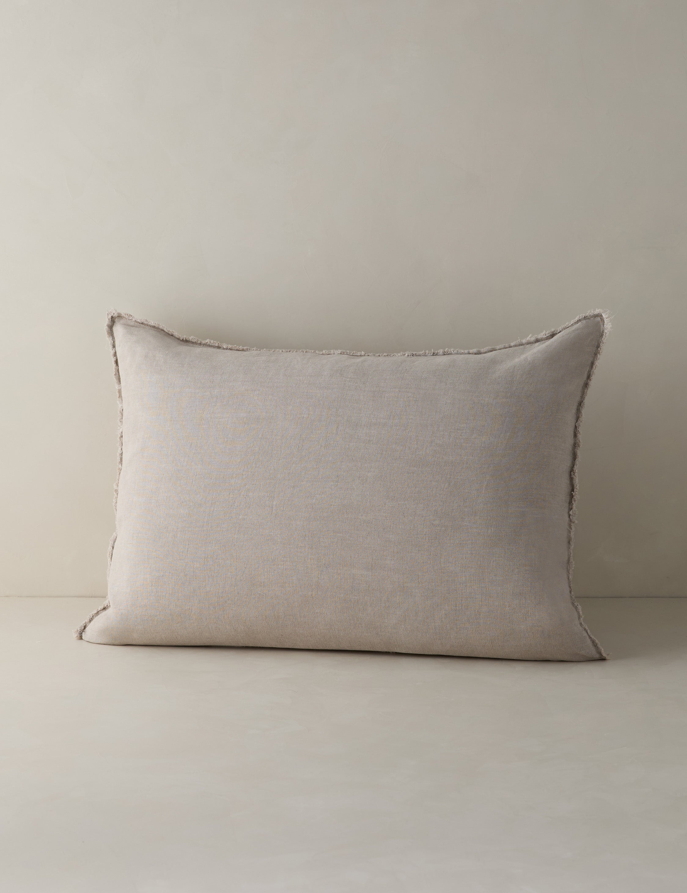 Blair Stonewashed Linen Sham by Pom Pom at Home - Taupe / Standard