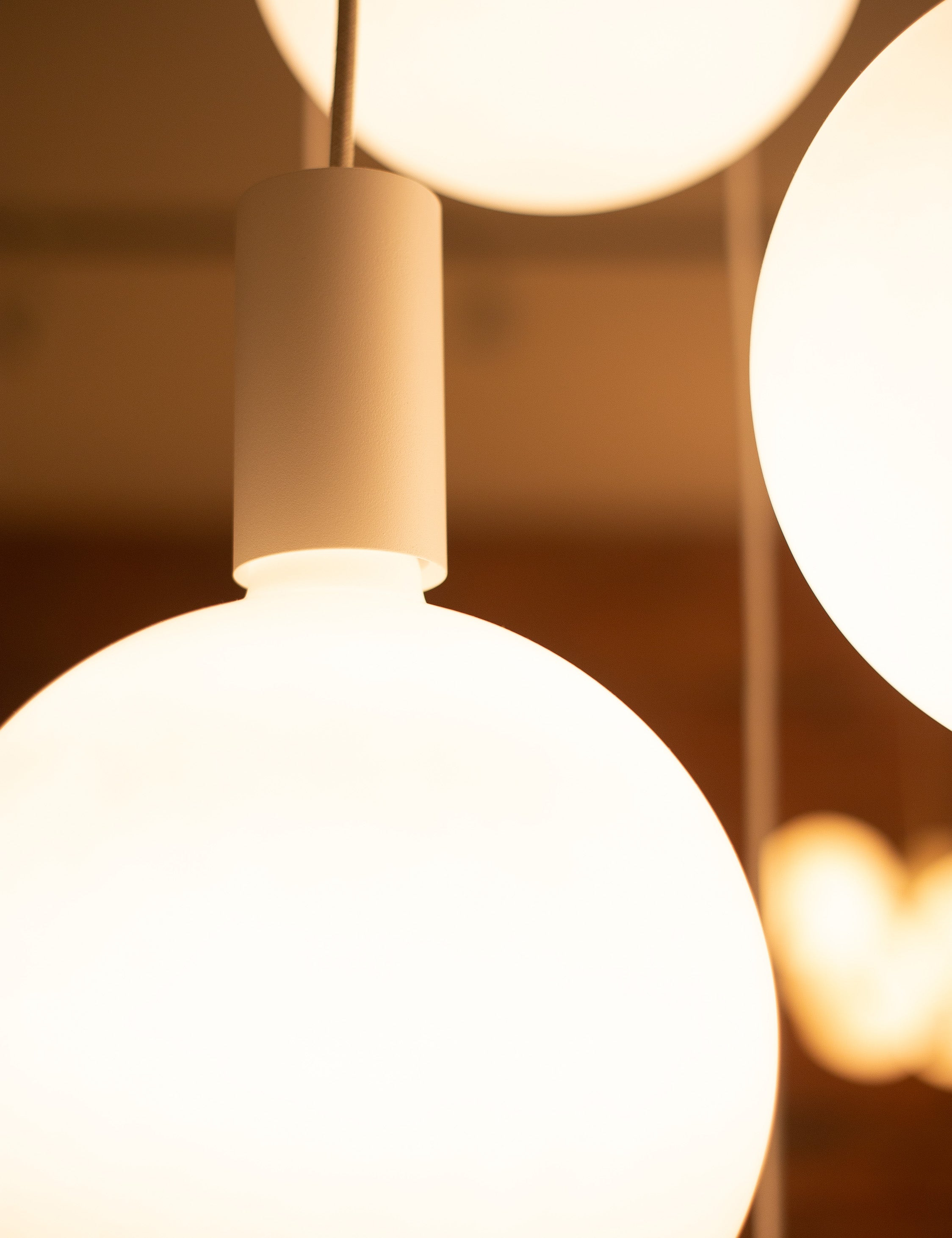 Alumina 9-Light Pendant Light by Tala - White / 20" Dia