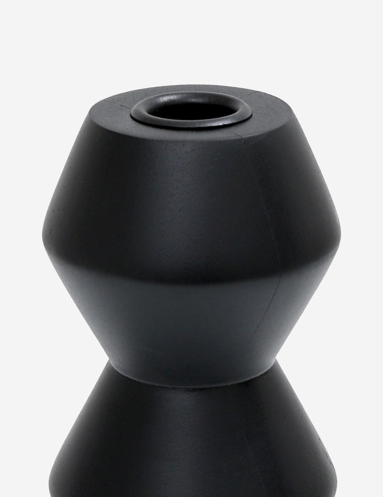 Mancha Candle Holder - Black/Large
