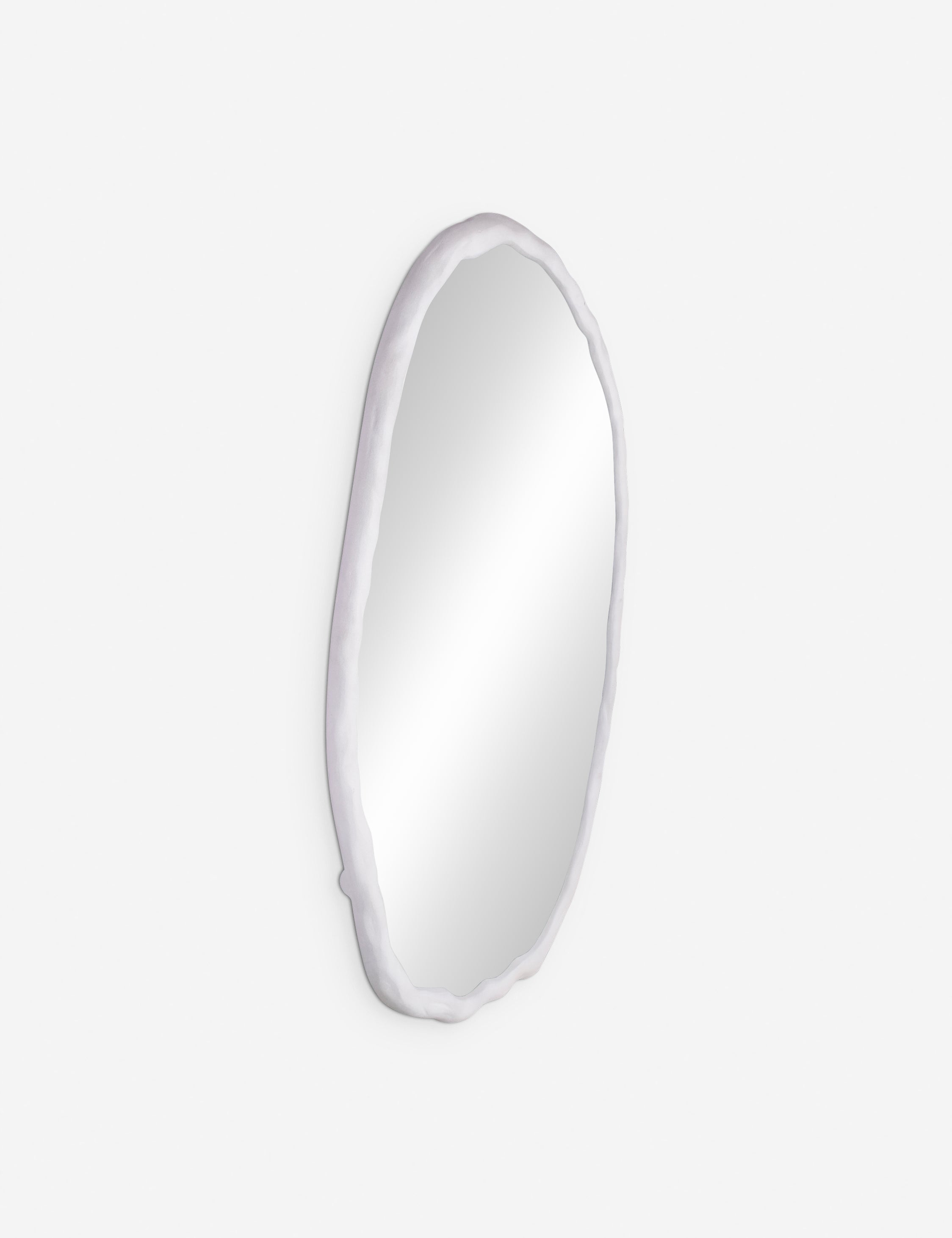 Rogelio Oval Mirror - White