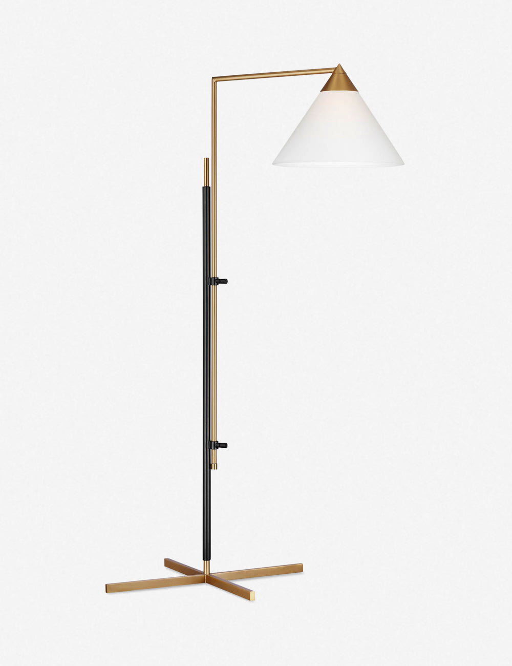 Franklin Task Floor Lamp by Kelly Wearstler - Mixed Metal