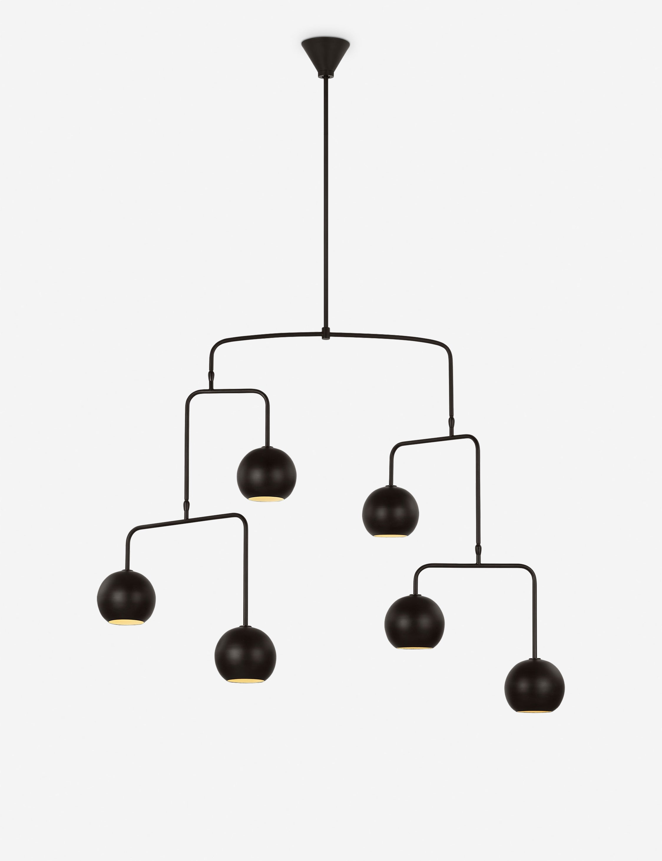 Chaumont Extra Large Chandelier by Christiane Lemieux - Aged Iron / 50"Dia