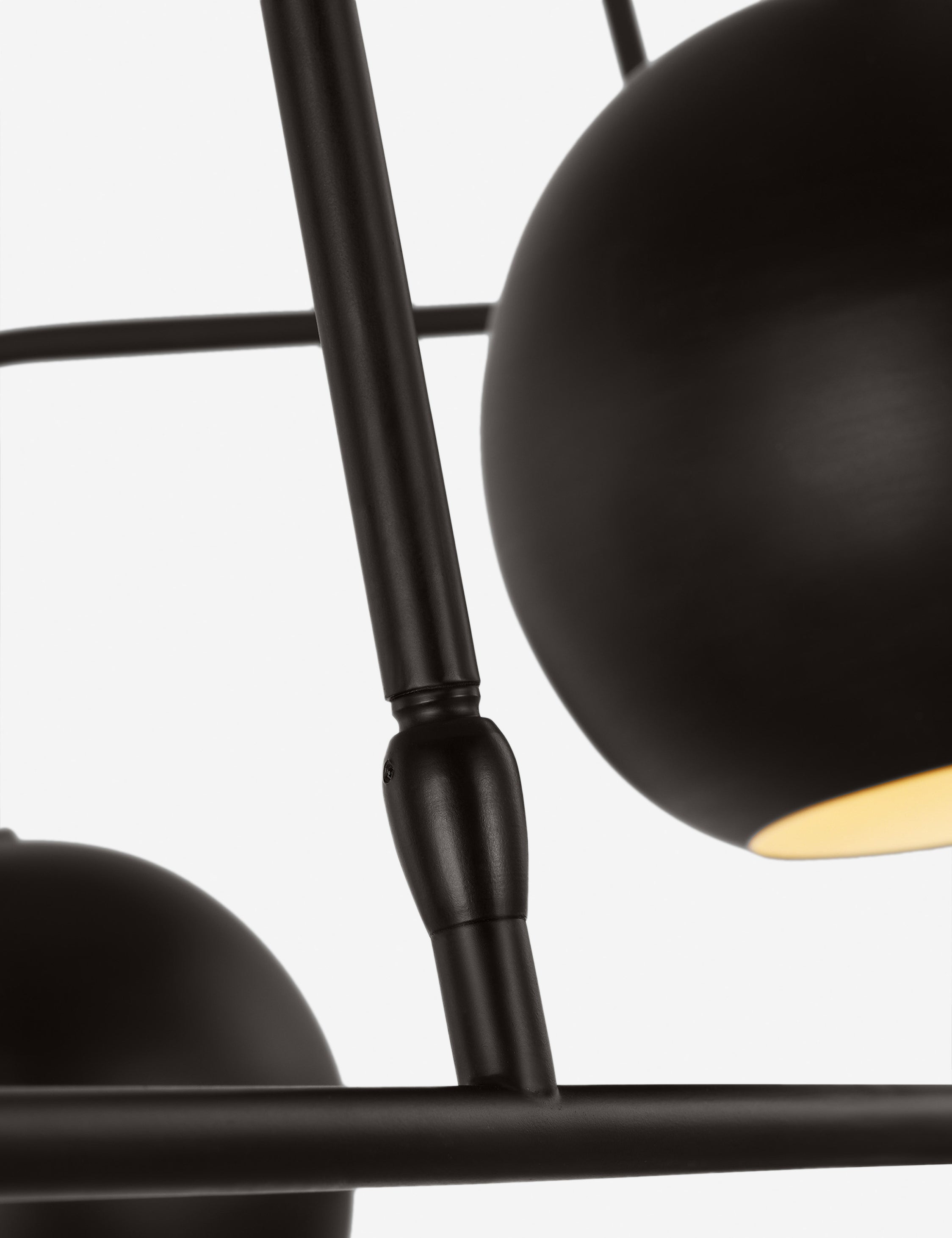 Chaumont Extra Large Chandelier by Christiane Lemieux - Aged Iron / 50"Dia