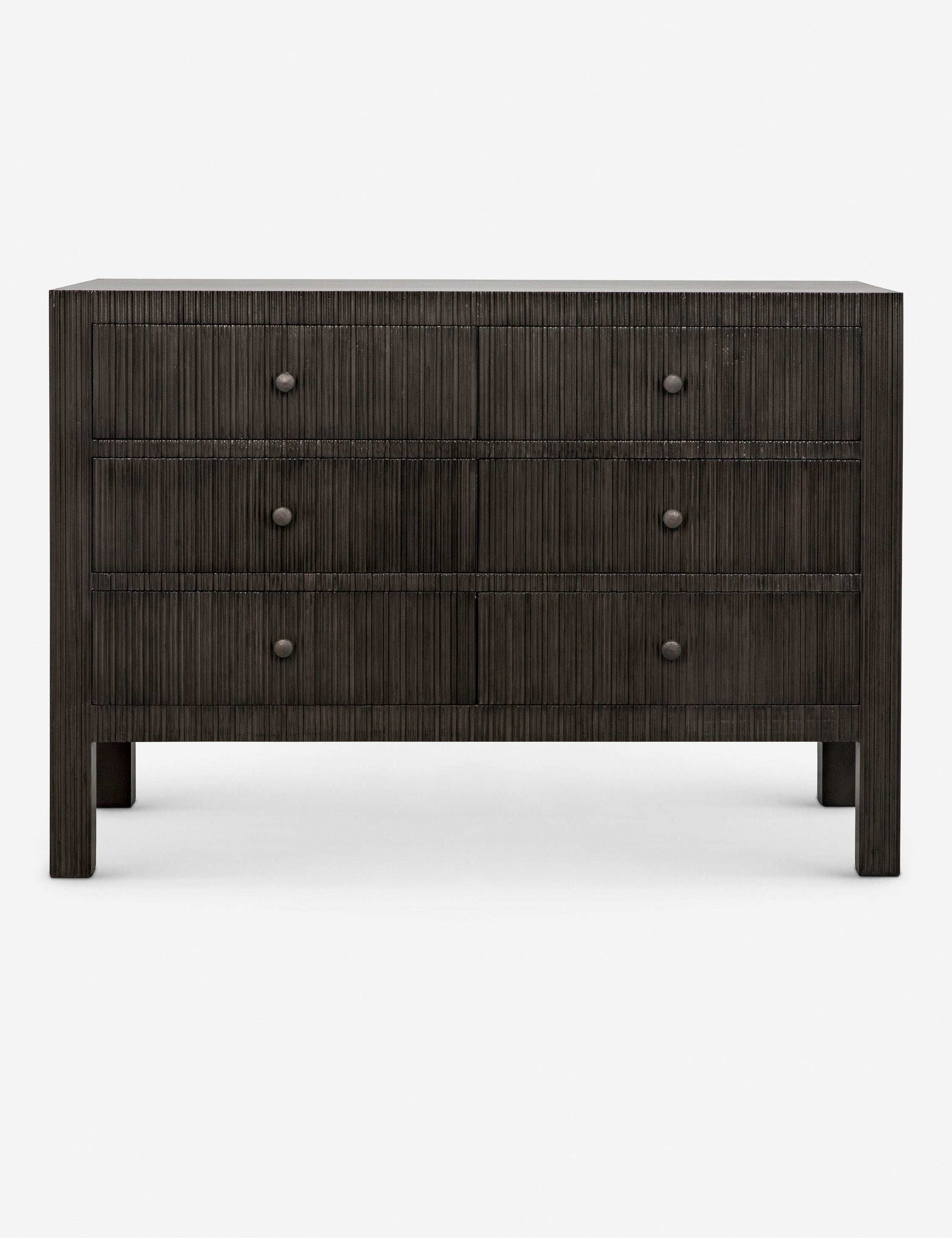 Bellinger 6-Drawer Dresser - Dark Brown