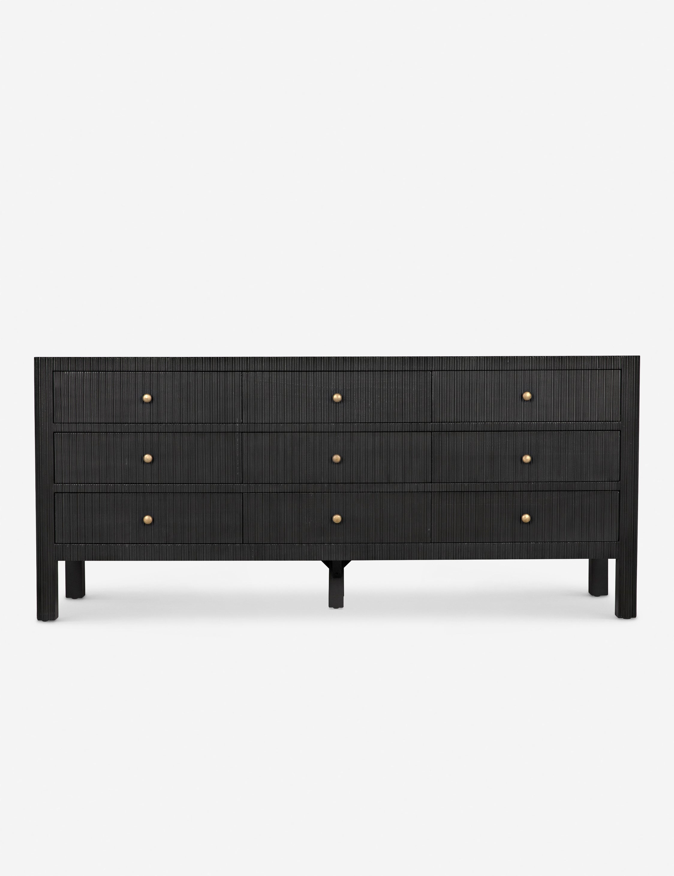 Bellinger 9-Drawer Dresser - Dark Brown