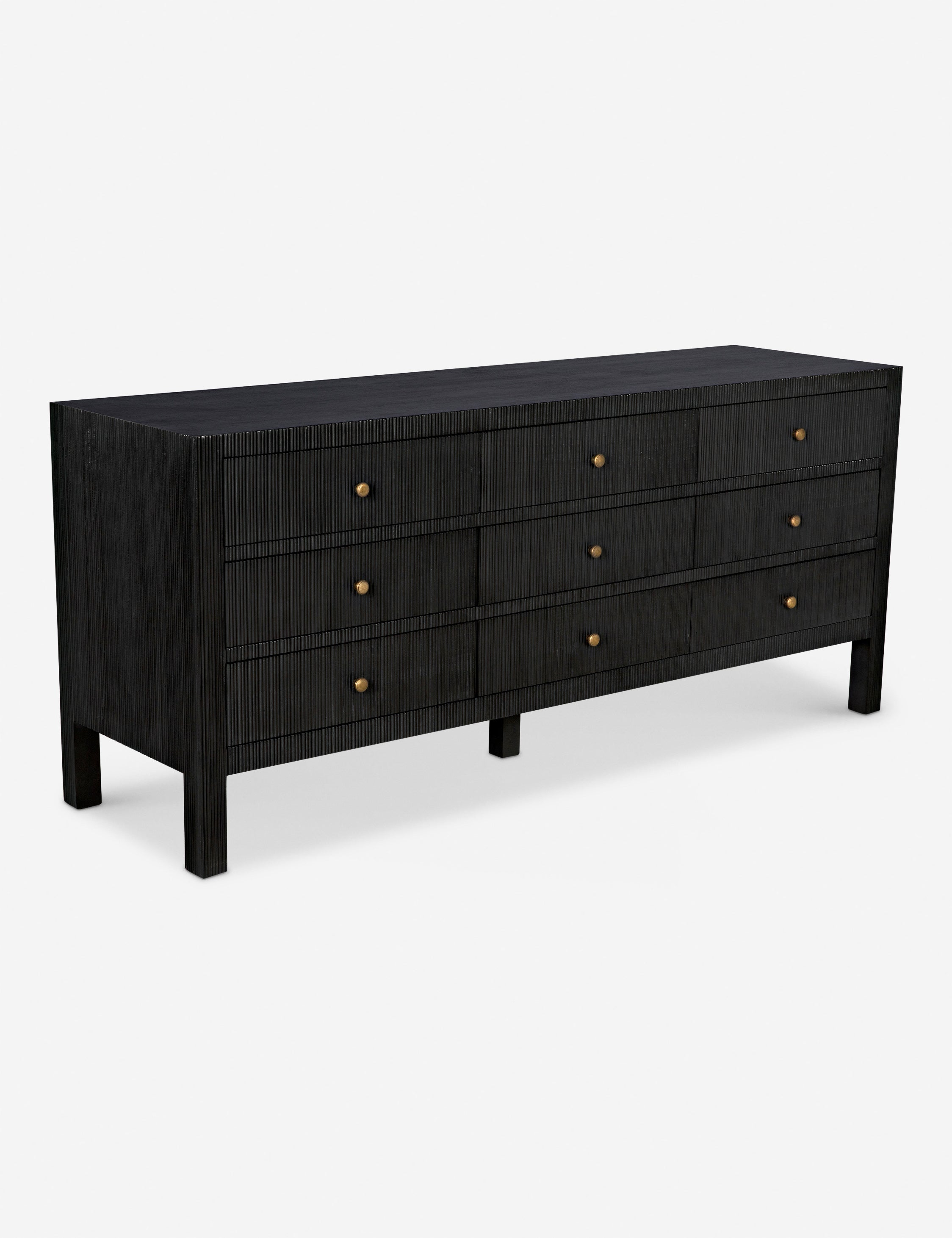 Bellinger 9-Drawer Dresser - Dark Brown